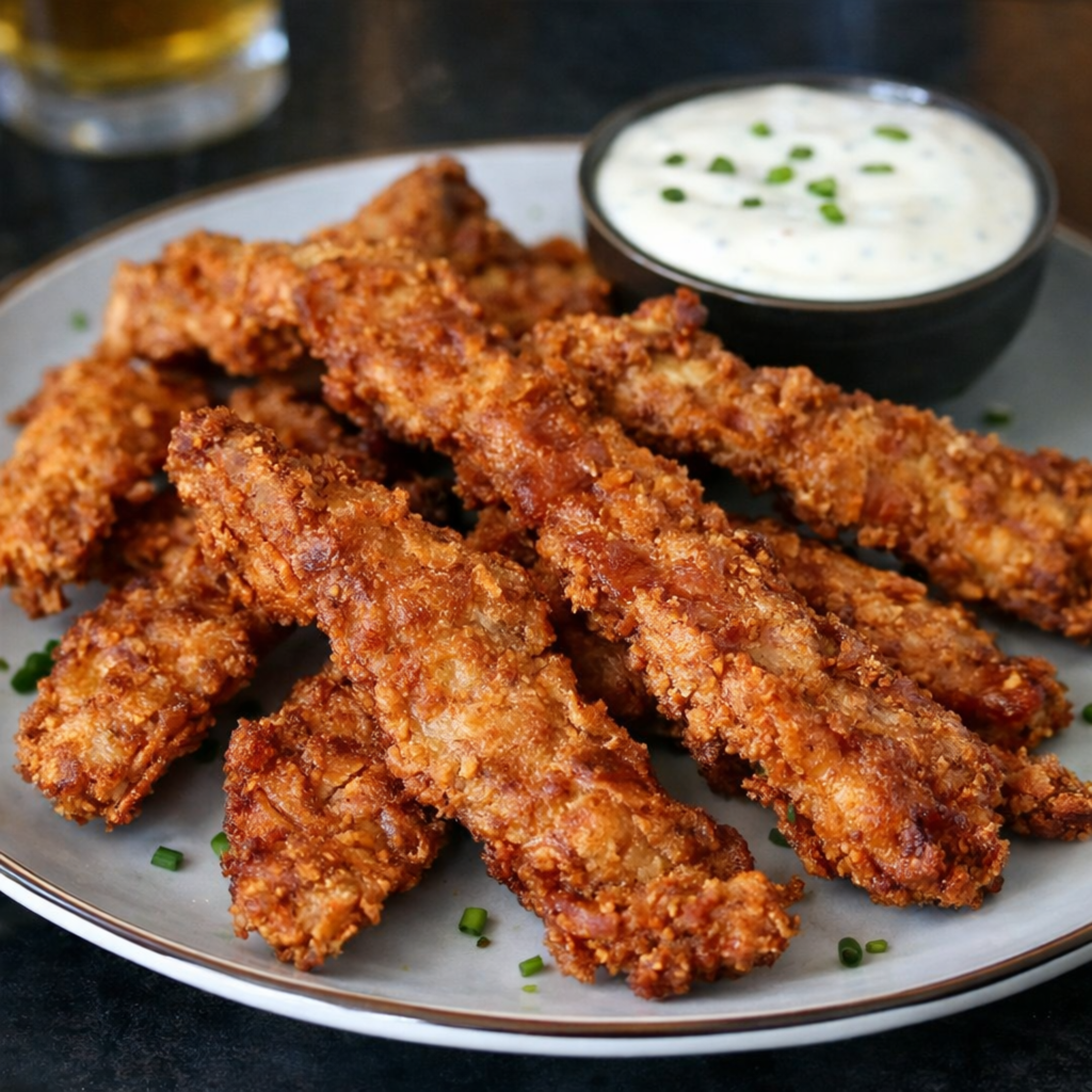 Chicken Fried Bacon