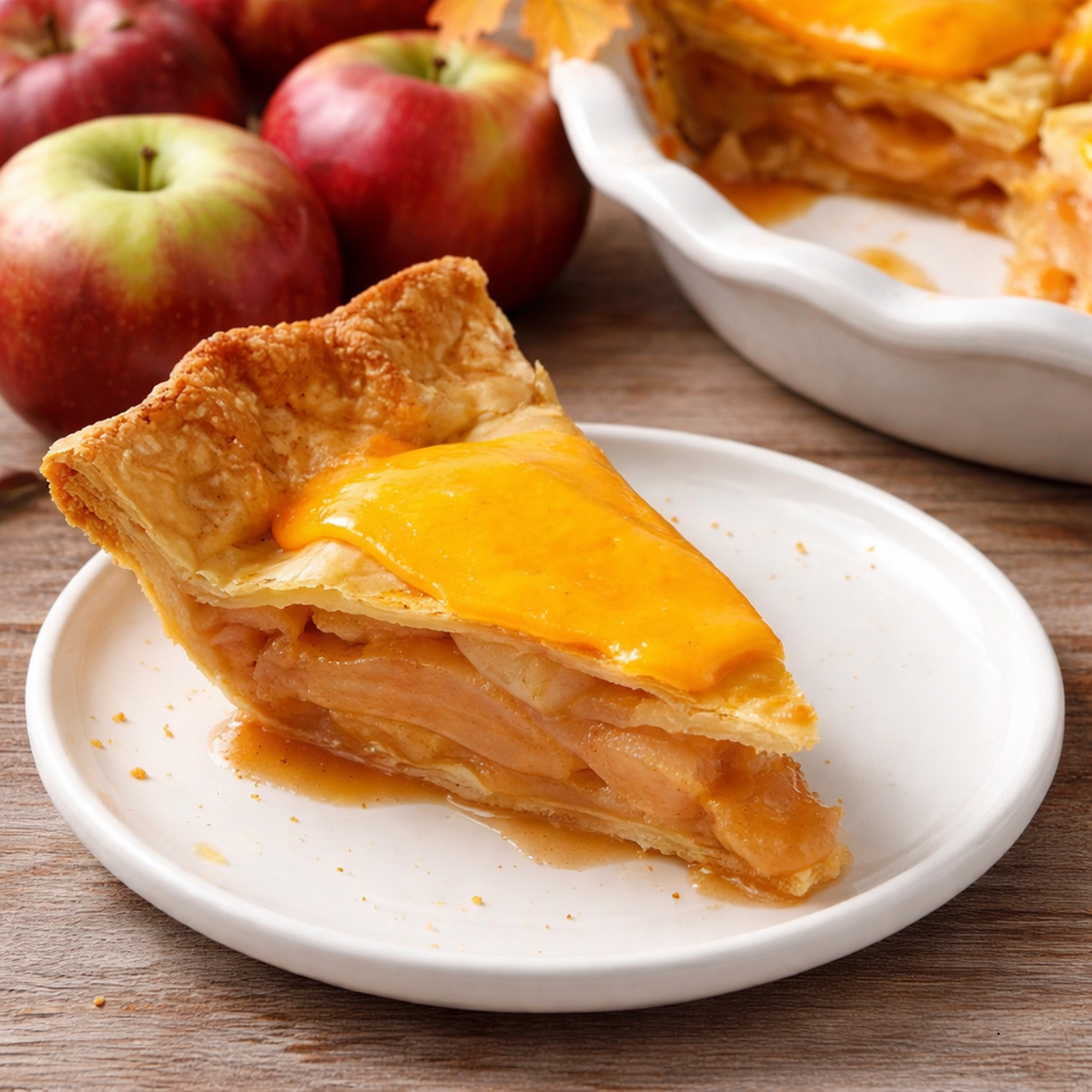 Apple Cheddar Pie