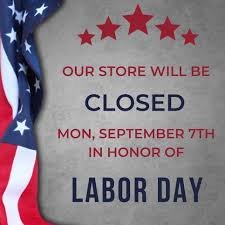 Closed Sept. 7th, 2026