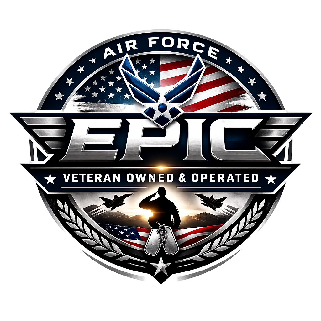 Veteran-Owned and Led Business seal — Epic Canning & Bottling Inc.