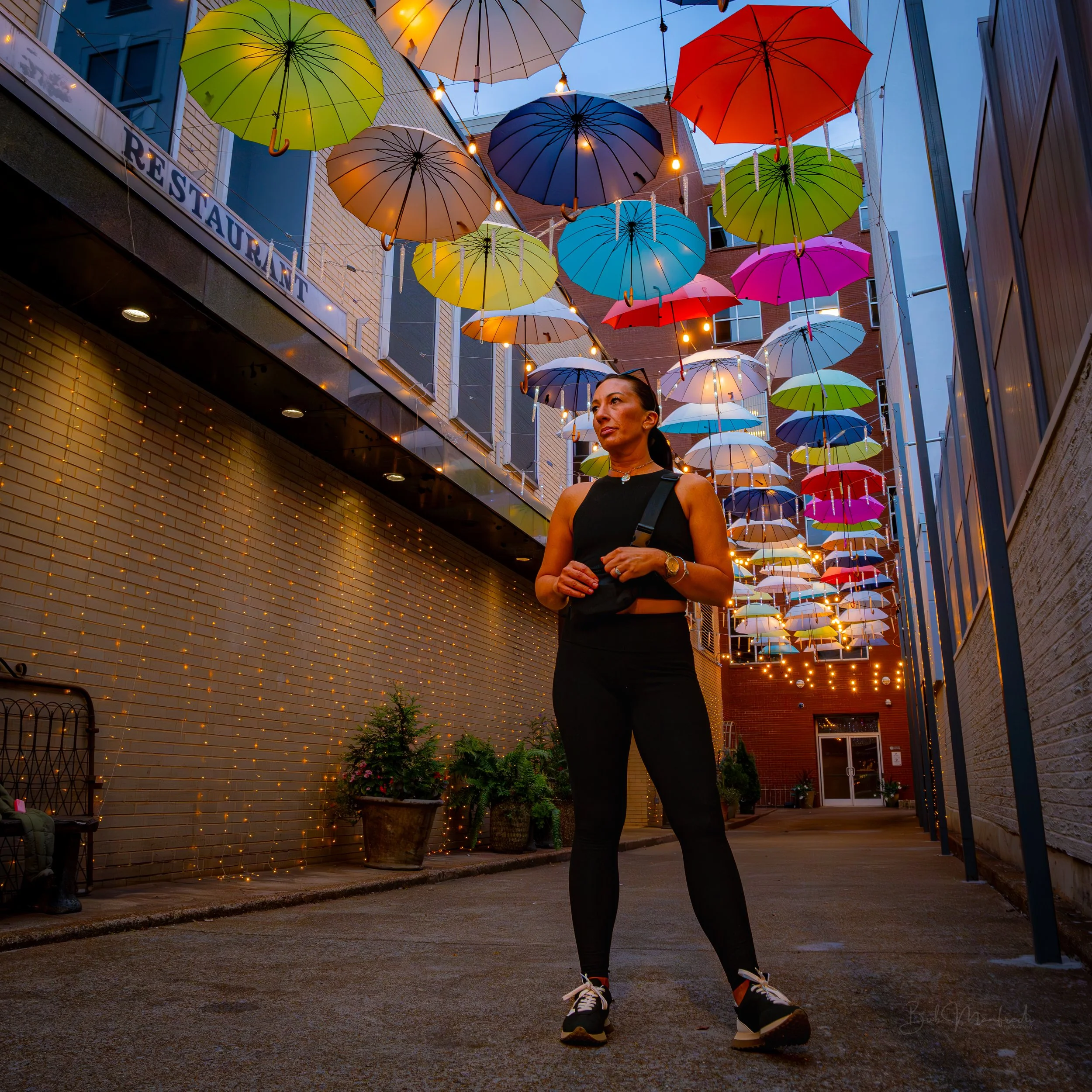 Don't forget your Umbrella. Chattanooga Street Art. Tennessee