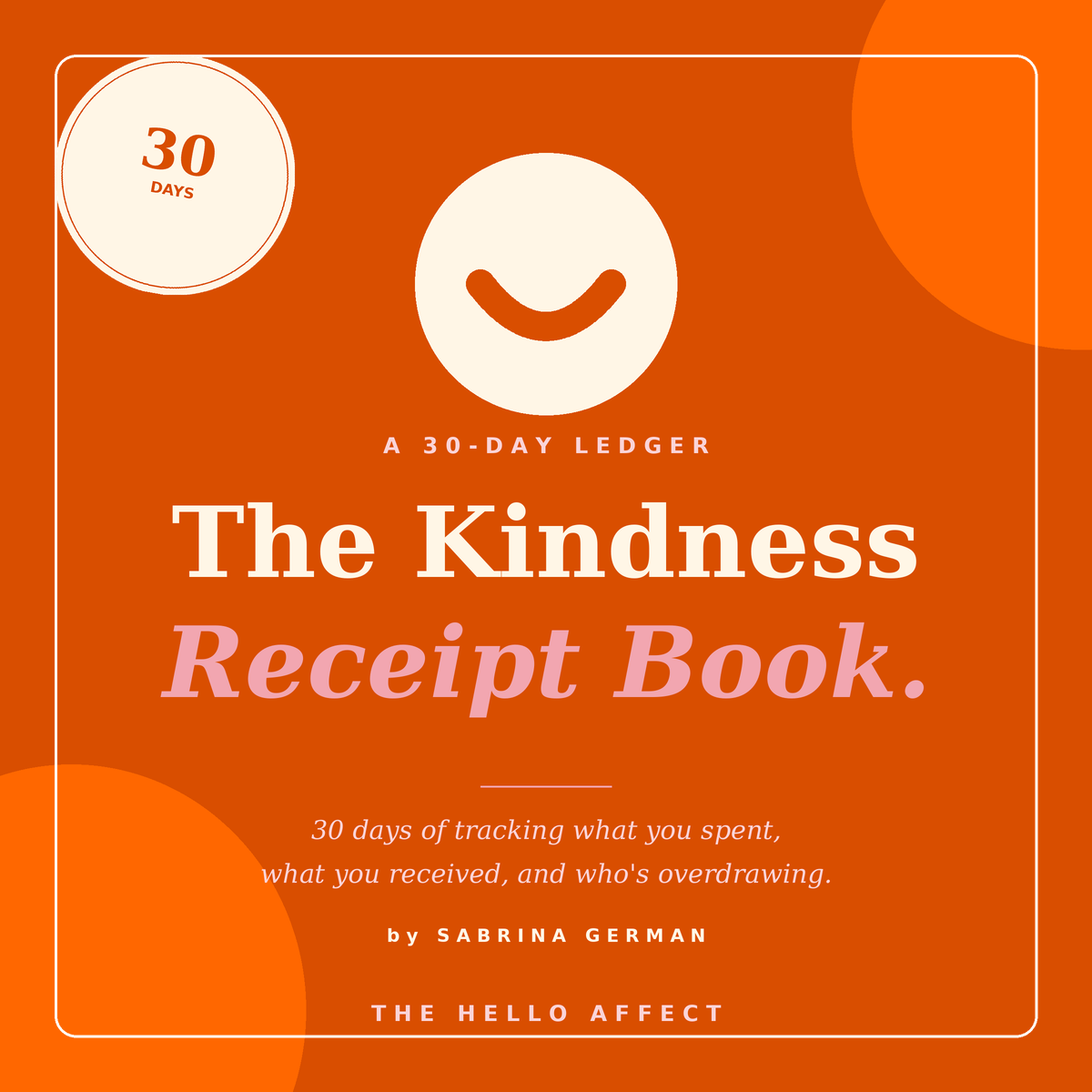 The Kindness Book: A Kindness Ledger