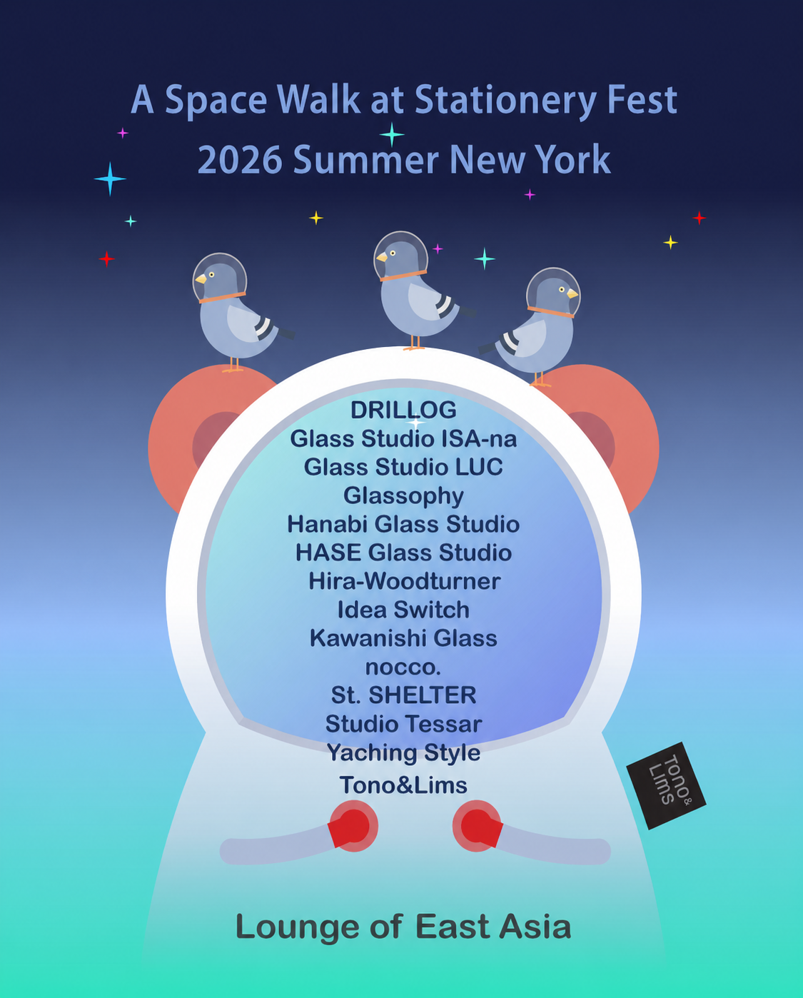A Space Walk at 2026 Stationery Fest