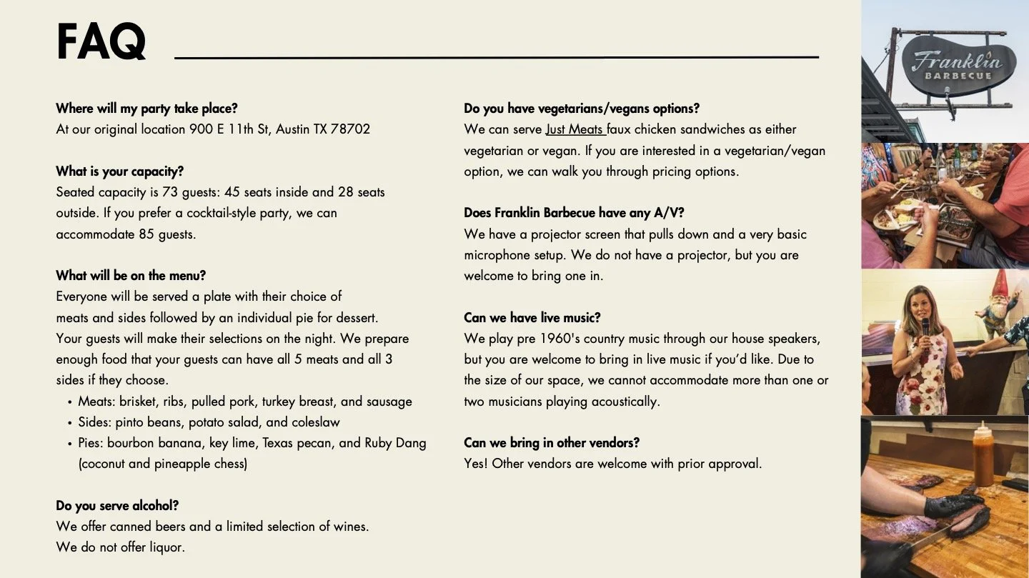 FAQ Page