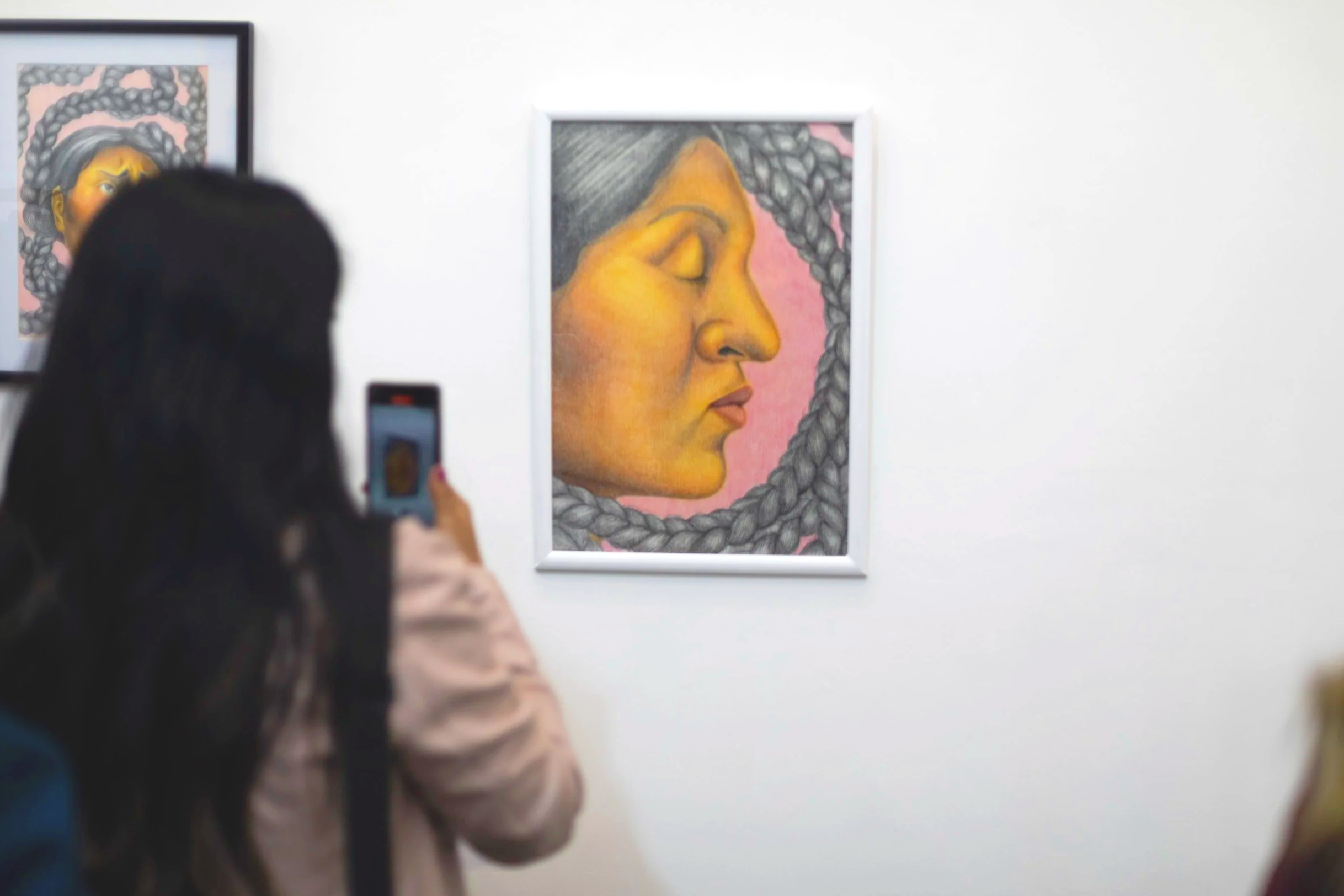 "Marrona", exhibition at Sala Peluche, 2023. Exhibit photos by Cecilia Garcia