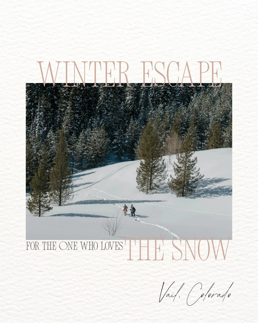 For the ones who don&rsquo;t escape winter &mdash;
they embrace it.❄️

Vail is winter at its most considered. 
Mornings that begin quietly, slopes that reward early risers, and evenings designed around firelight, good food, and unhurried conversation