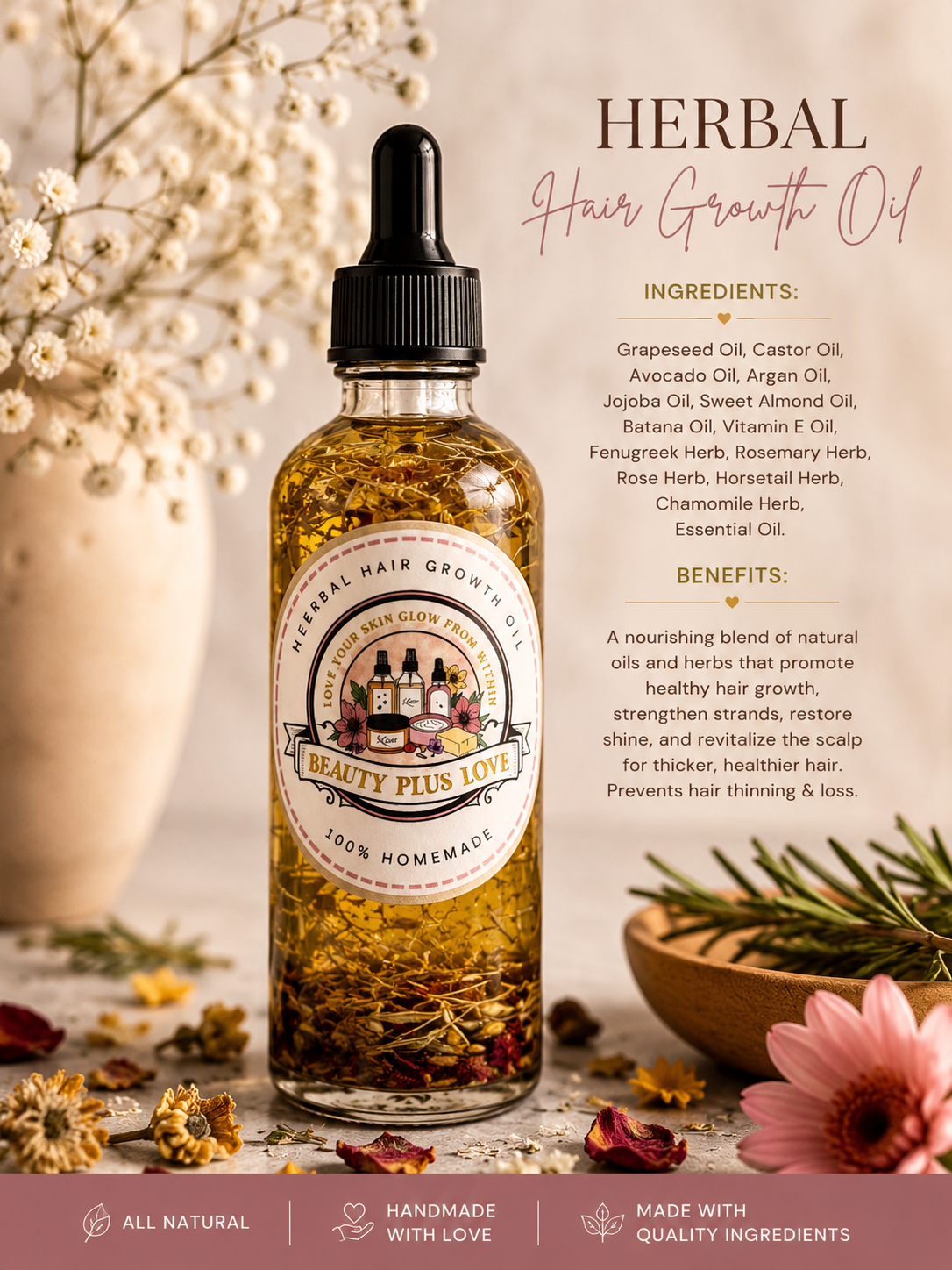 Herbal Hair Growth Oil