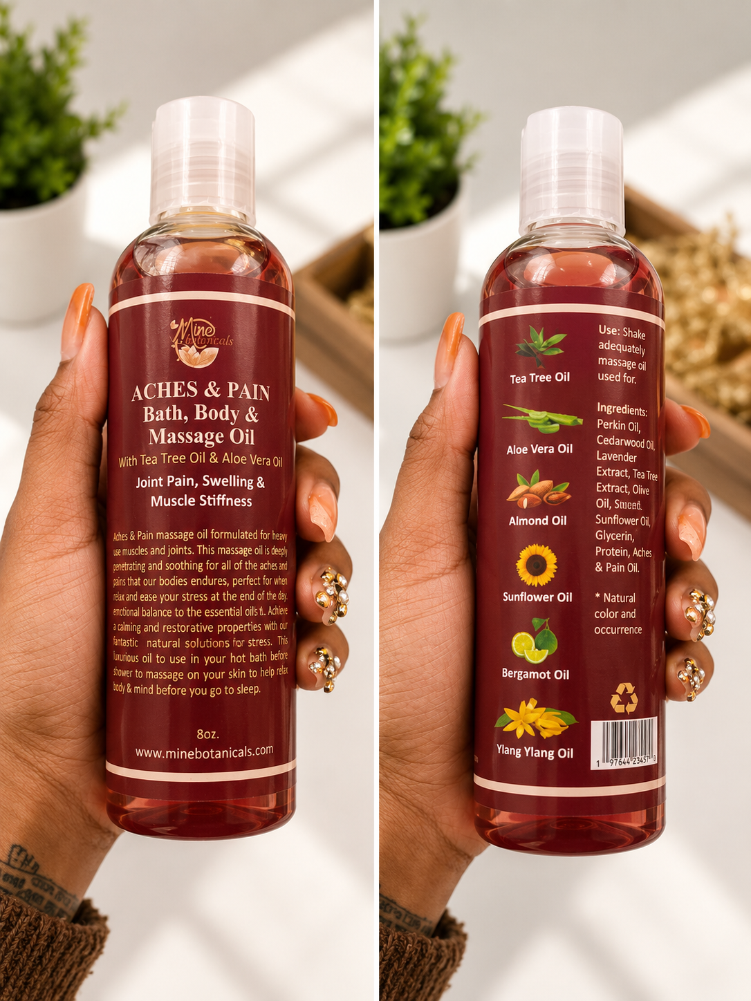 Aches & Pain Massage Oil