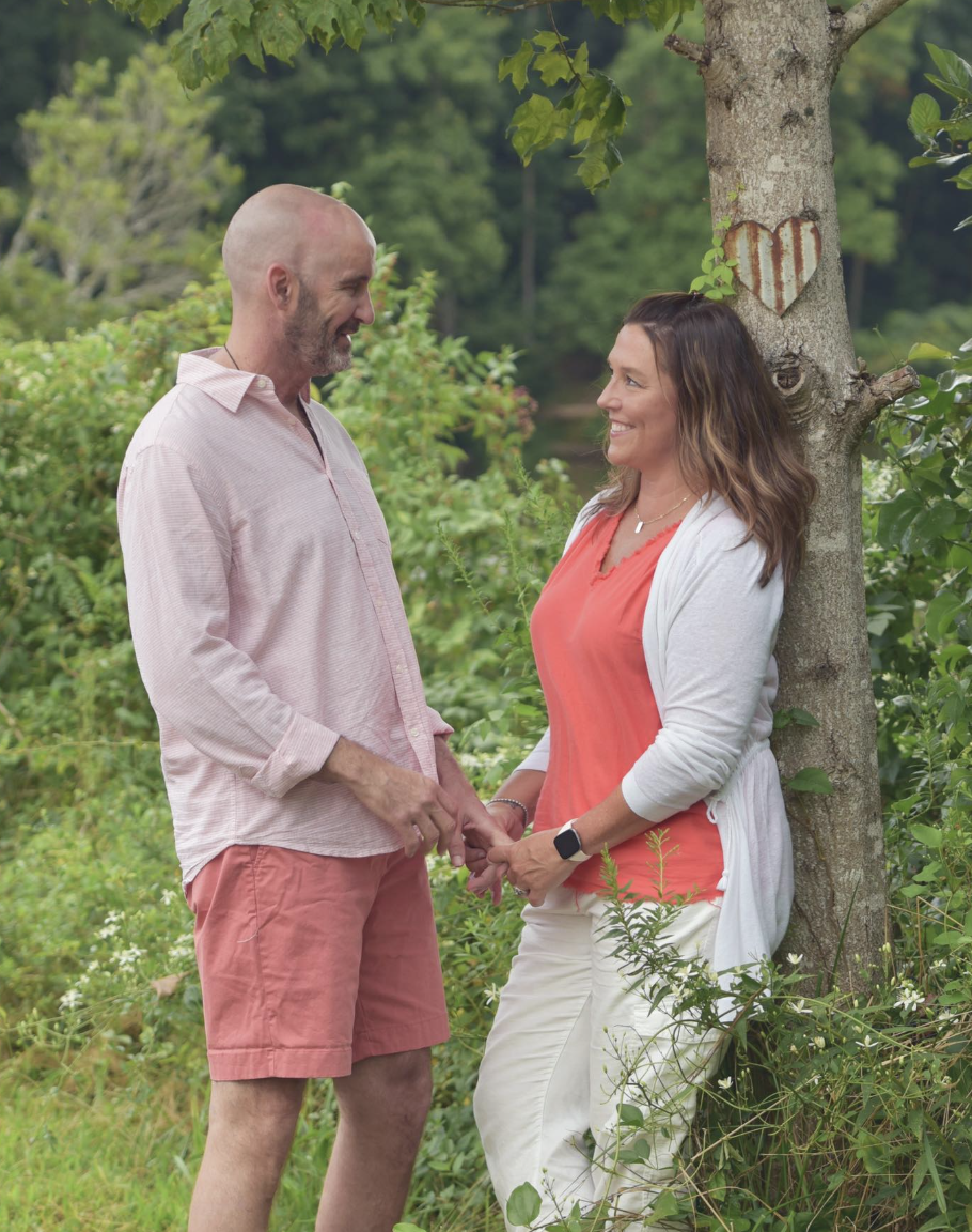 Pam Baker and husband
