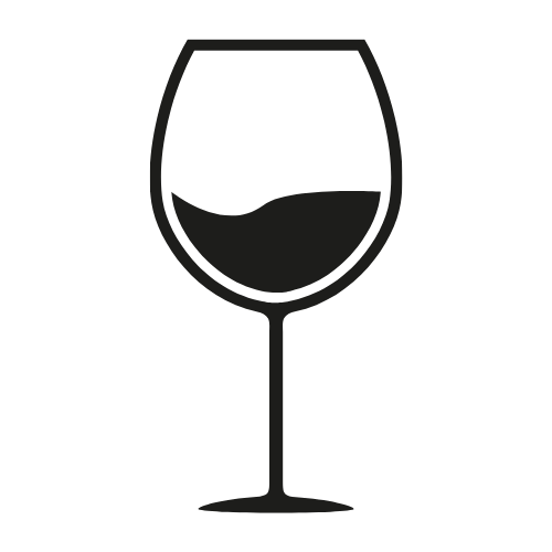 Wine glass graphic