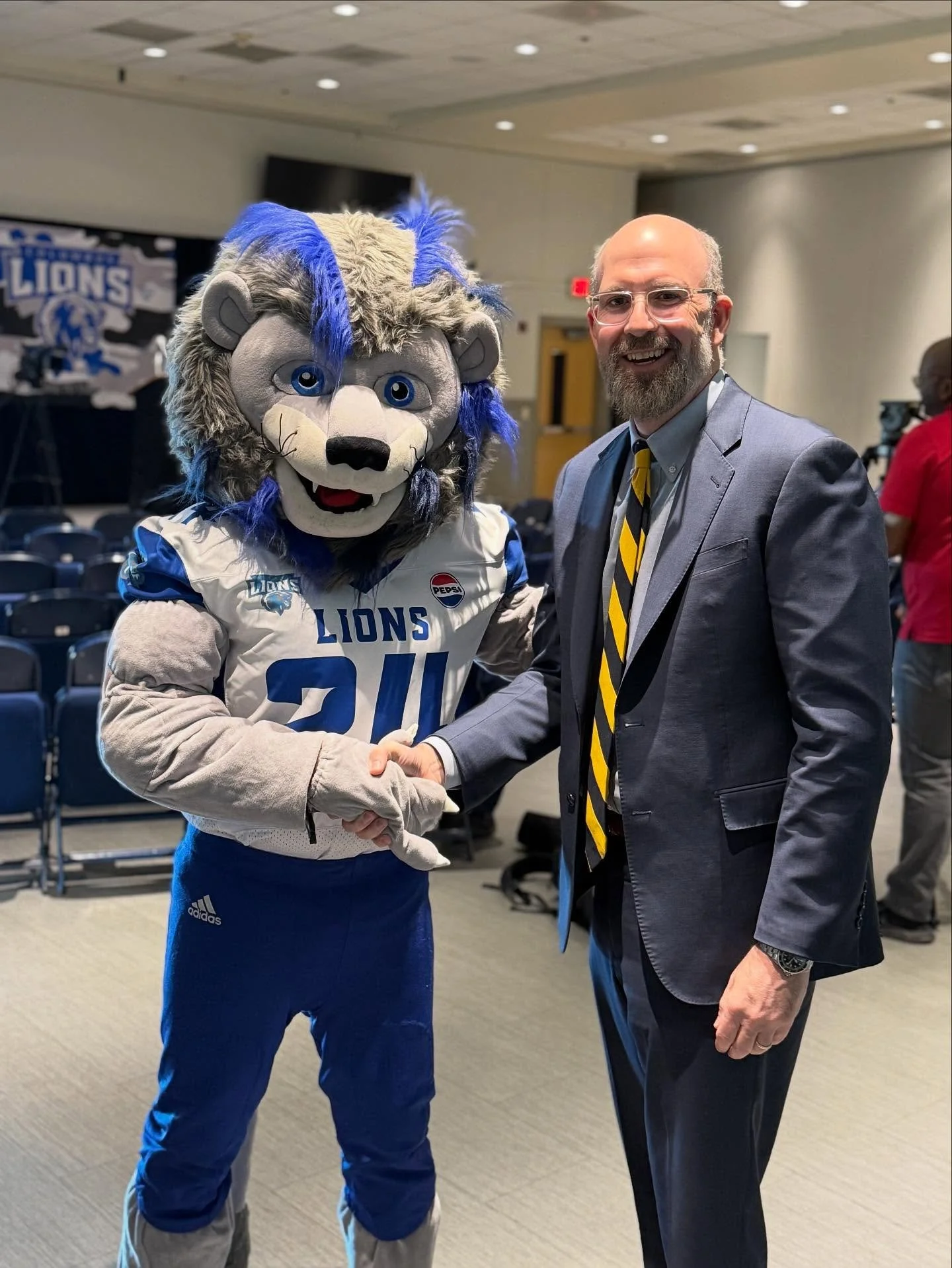 Today was a great day for our community and the Columbus Lions. Over the years, I&rsquo;ve been privileged to see up close the impact Roger Beck has had in the community. 

His leadership is an exciting new chapter for professional sports in Columbus