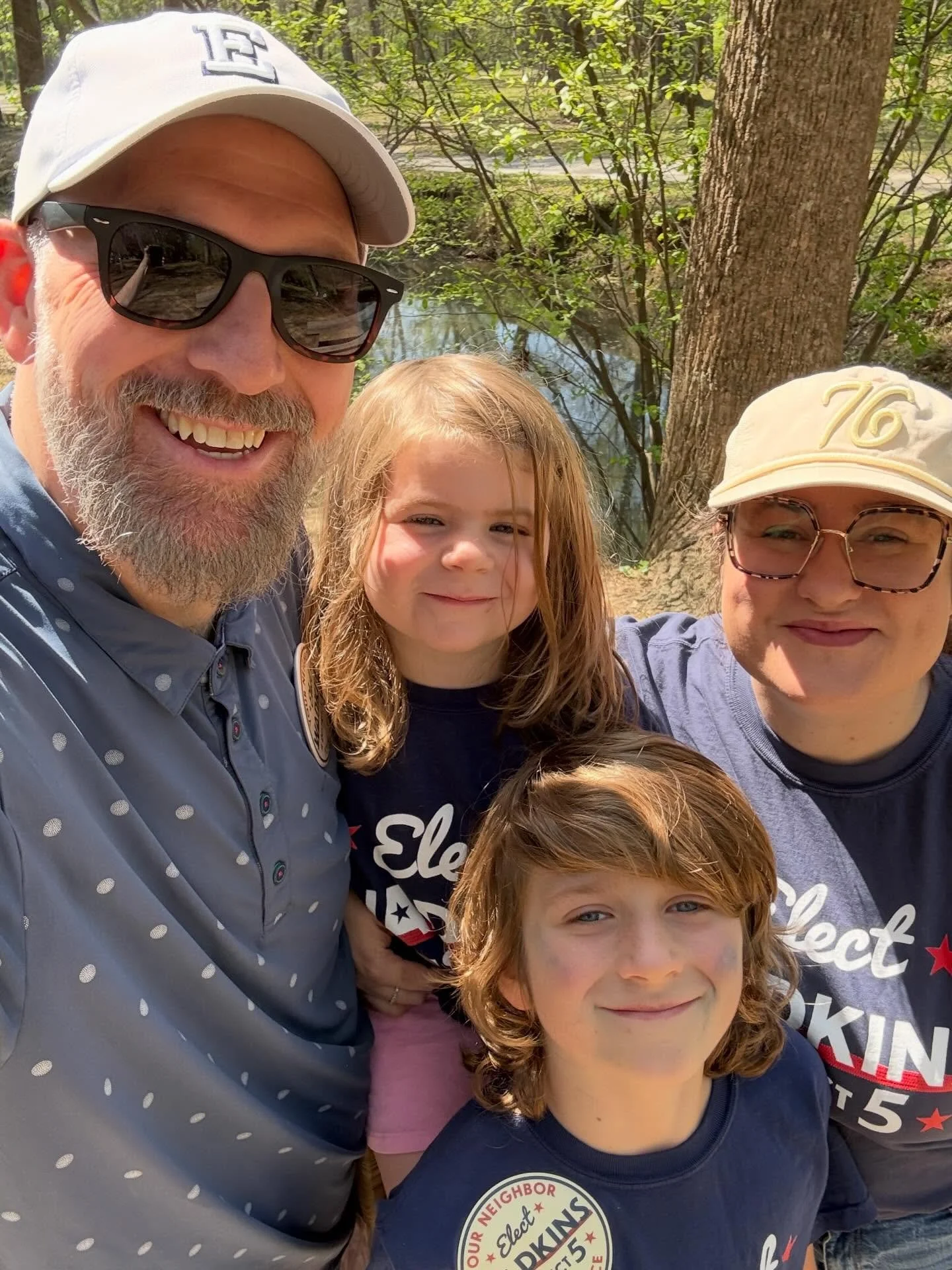 What a beautiful day to get out with my favorite canvassing team to spread the word through District 5 about our campaign. I&rsquo;m lucky to have this pro group on my side, even if Clementine tuckered out about halfway through the walk. Hope to see 
