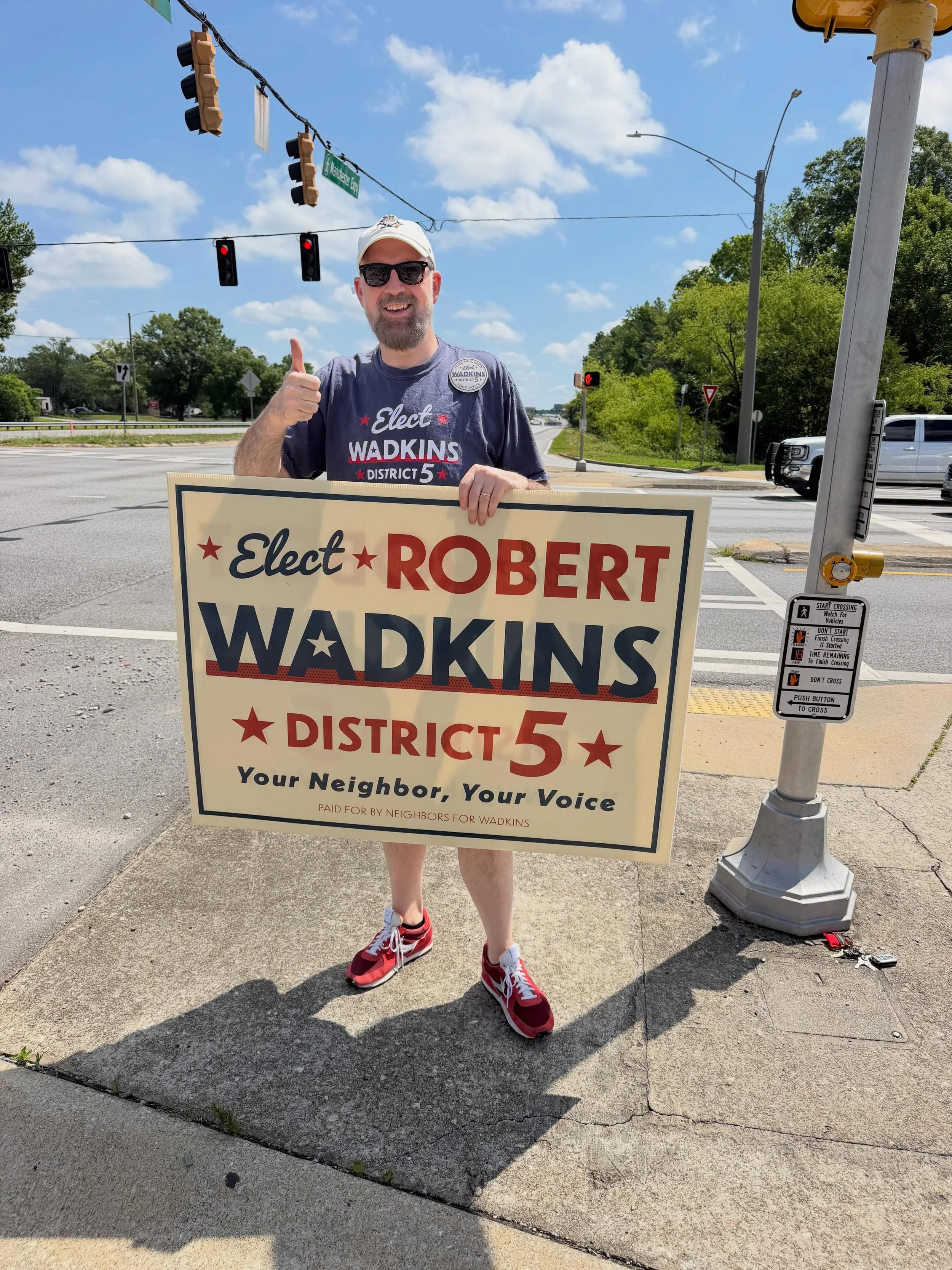 Beautiful weather, great energy, and even better people out sign waving all across Columbus today. Signs are up, conversations are happening, and now it&rsquo;s time to finish strong on May 19.

District 5 &mdash; your vote matters in this election. 
