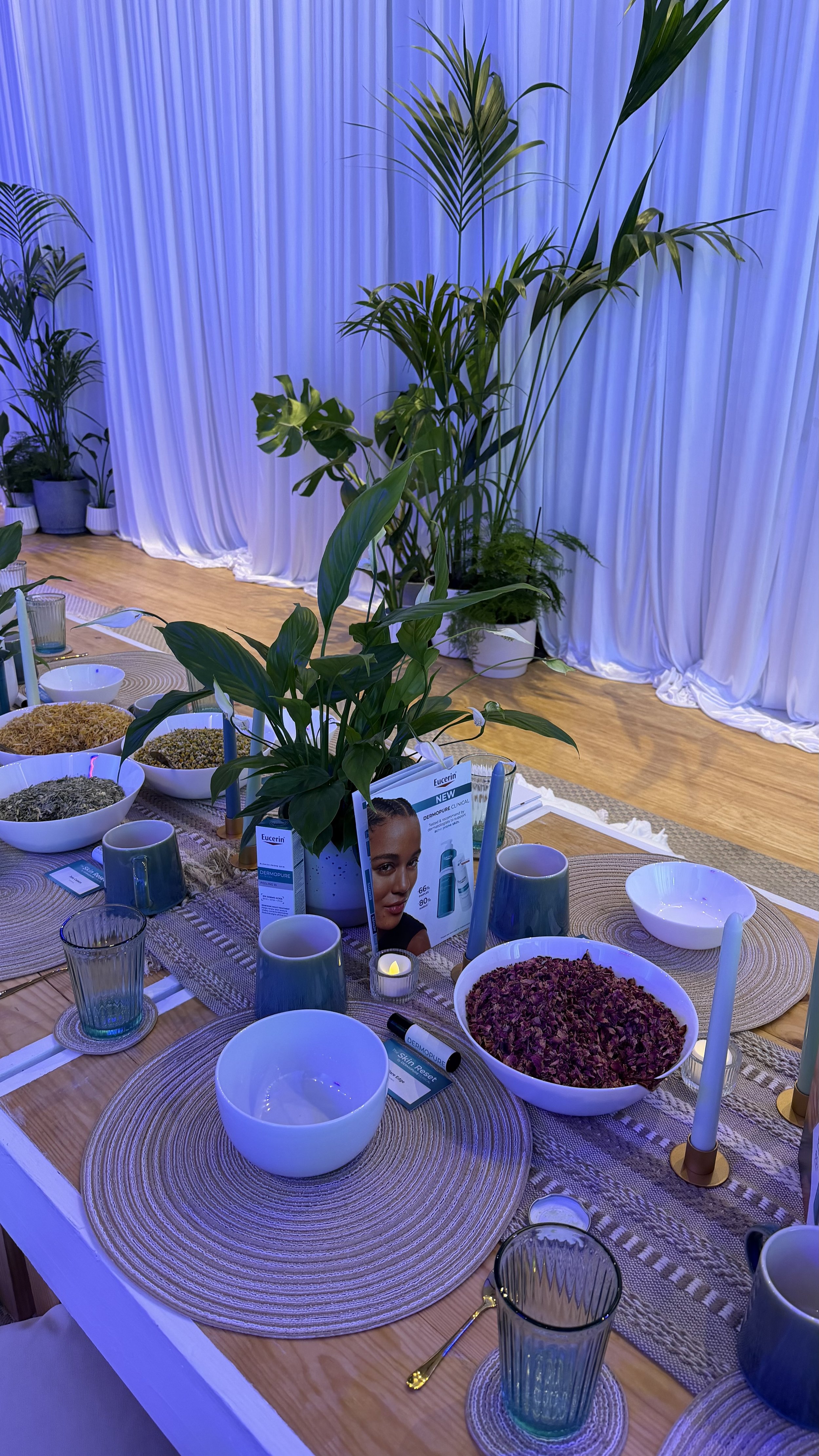 Herbal Tea Blending Workshop with Eucerin