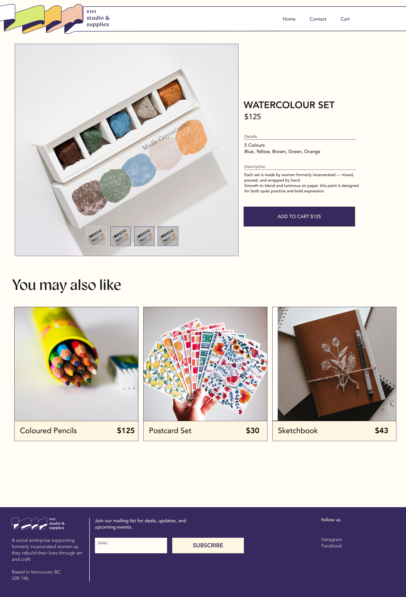 vivi product page web design ux/ui by anastasiya kim