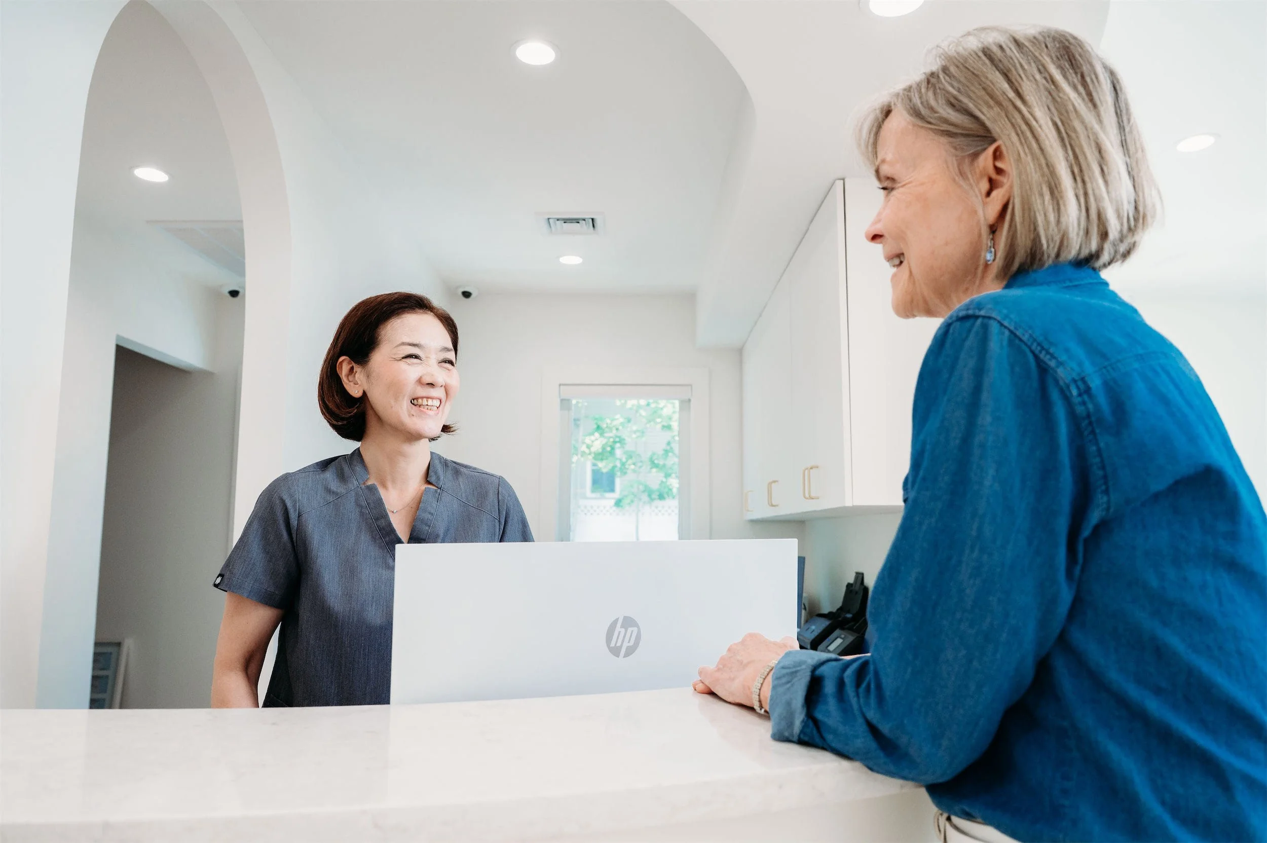 Reception Desk — Ohana Dental | Dentist in Midland Park, NJ for Family, General & Cosmetic Dentistry