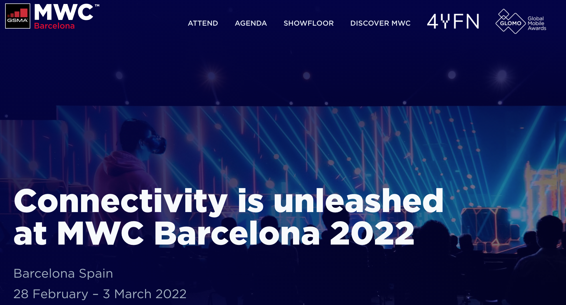 GSMA MWC BARCELONA 2022 — Main Stage
