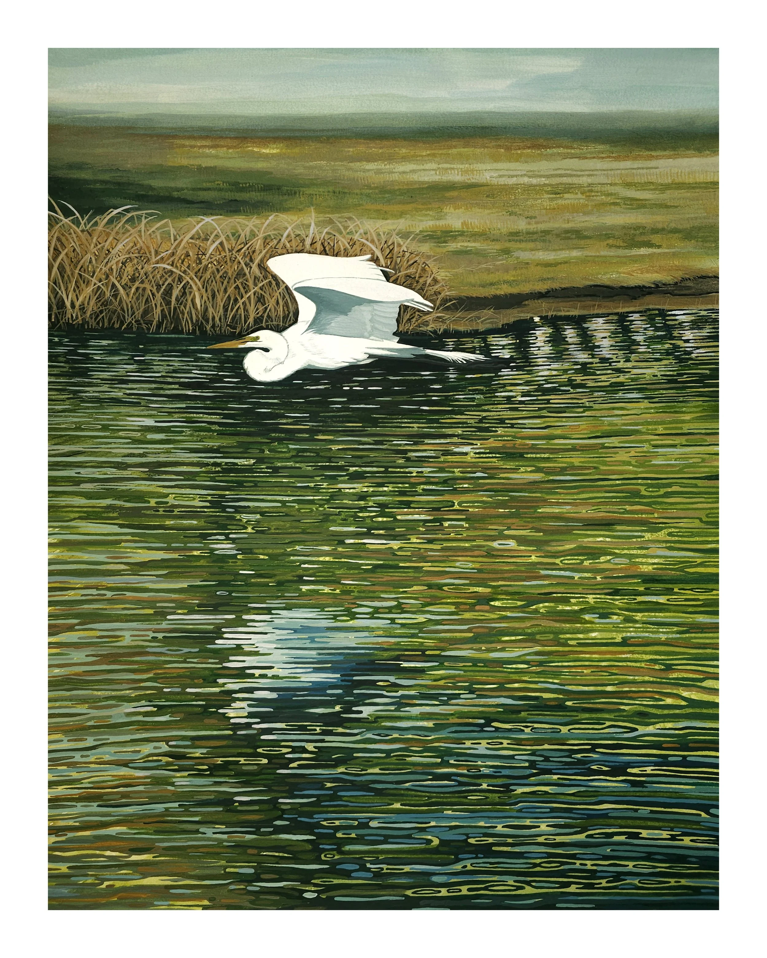 "Rippled Reflections" Fine Art Print