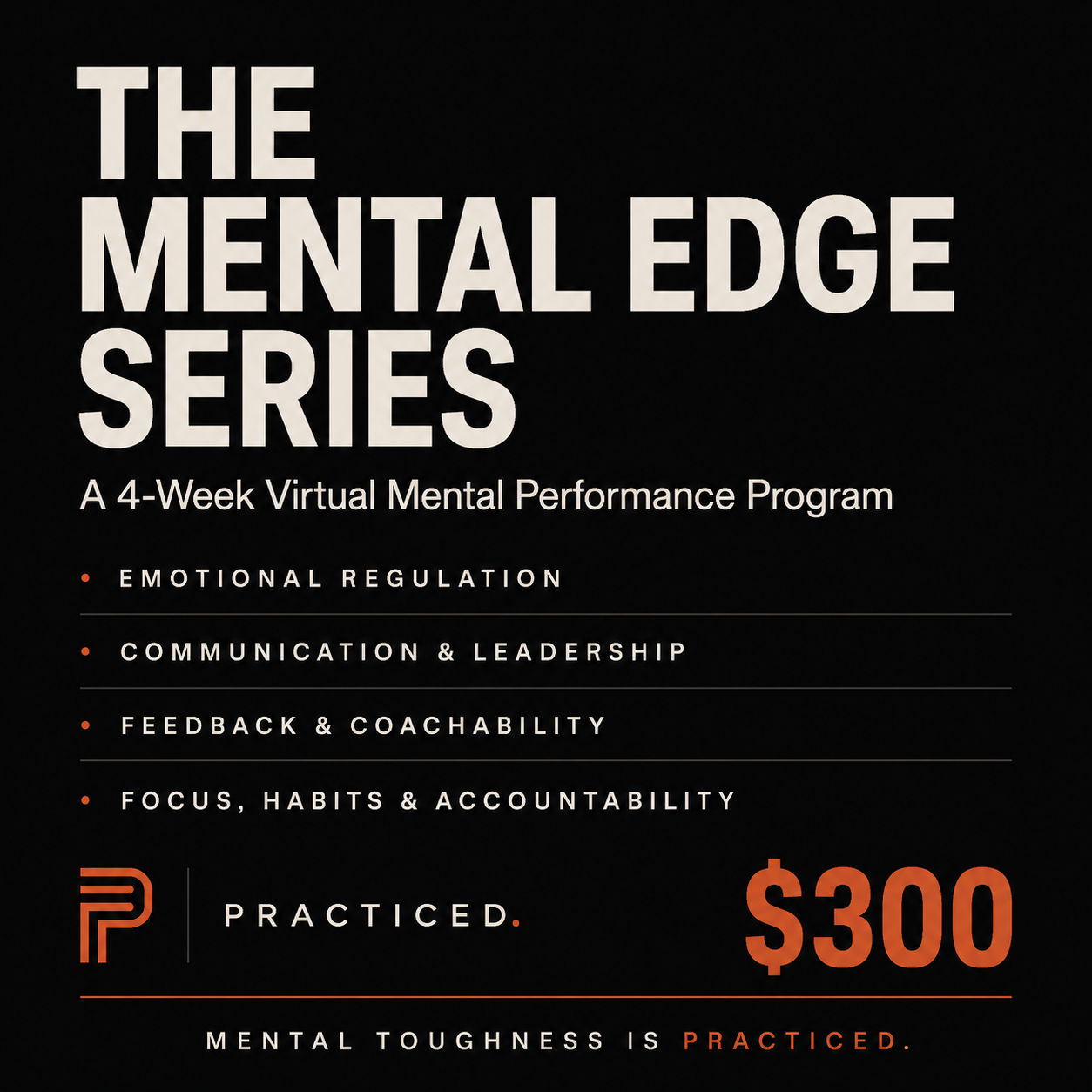 The Mental Edge Series — Enroll My Athlete