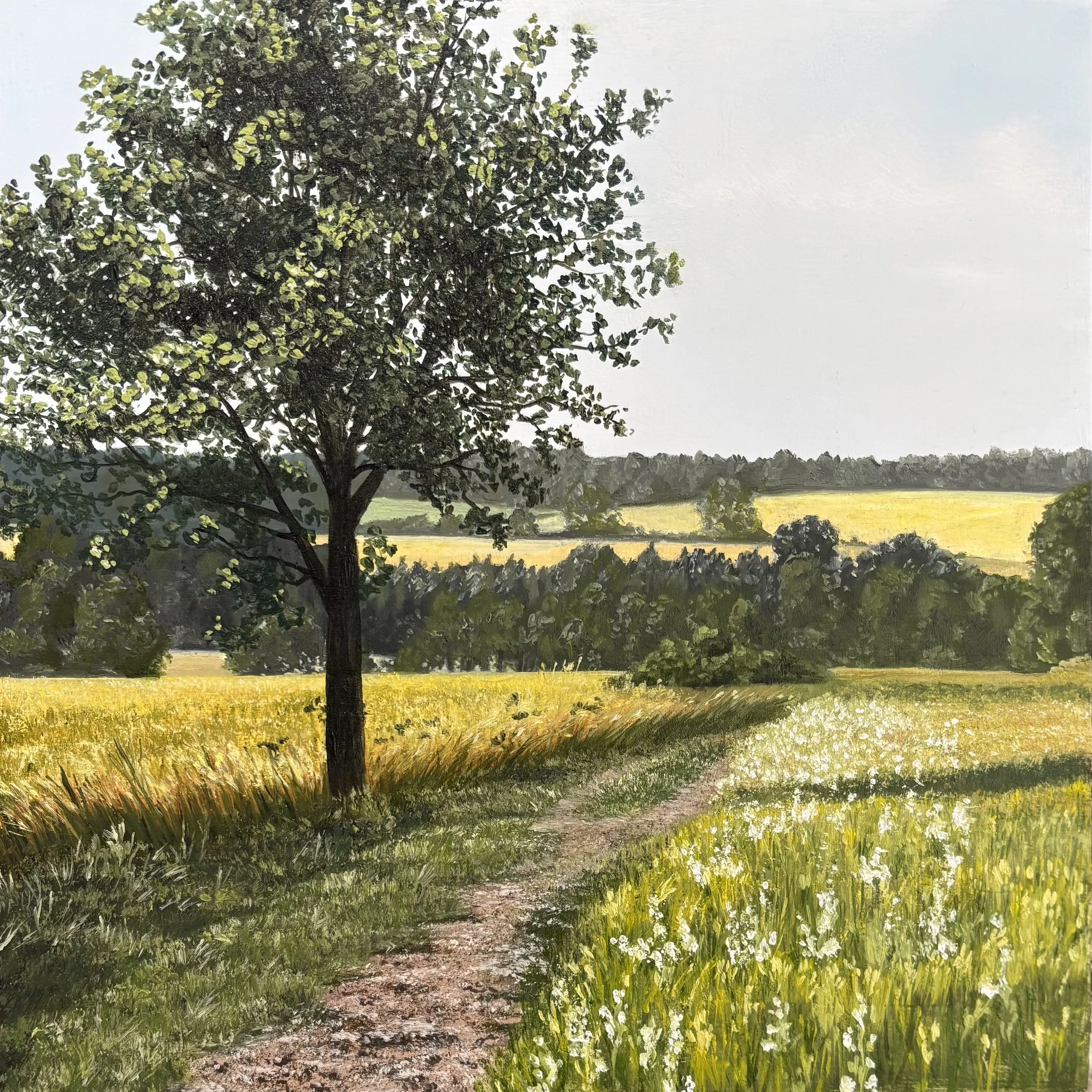 Simple Landscape after Michael James Smith