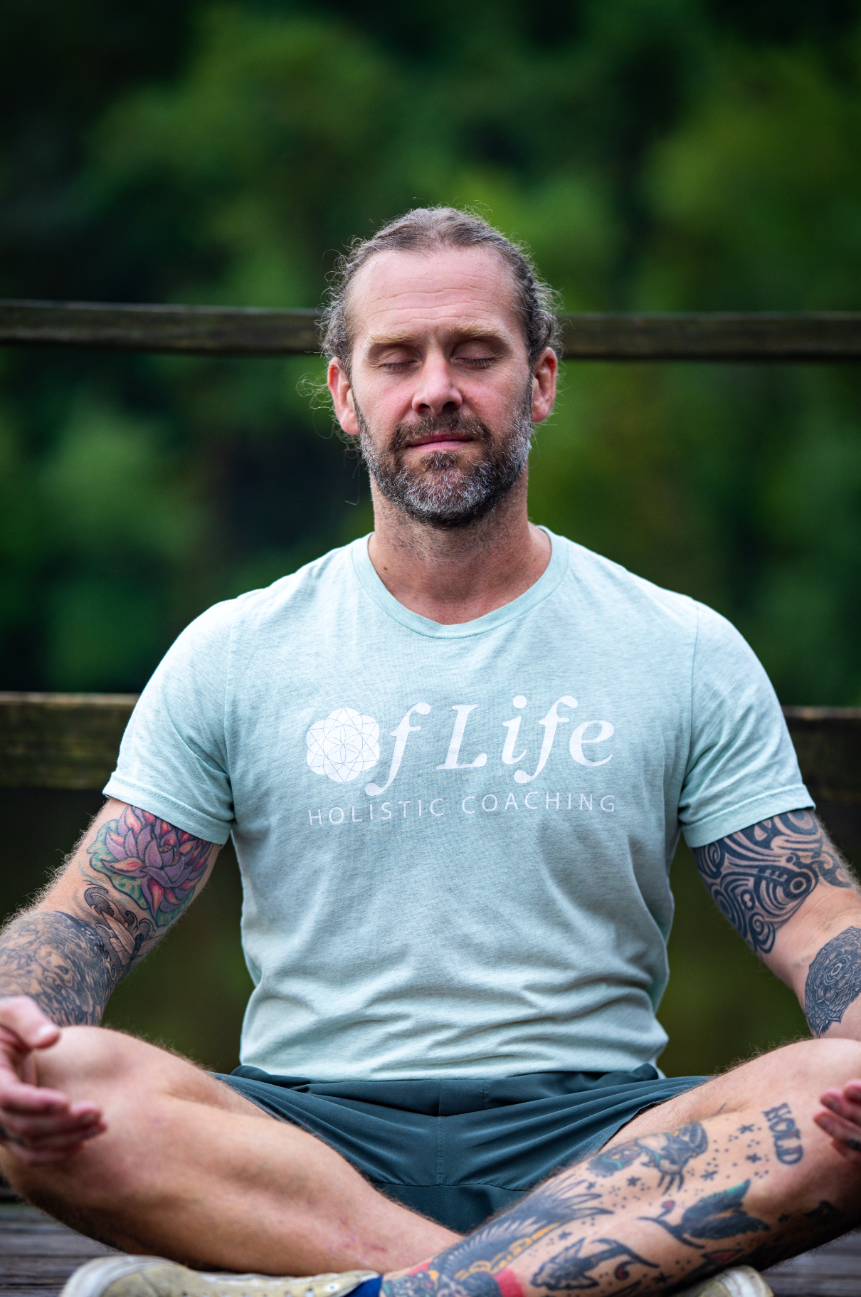 Owner of Of Life Holistic Coaching practicing meditative health tools for self-help and holistic healing