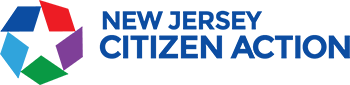 Logo for New Jersey Citizen Action featuring a multicolored circular arrow design.