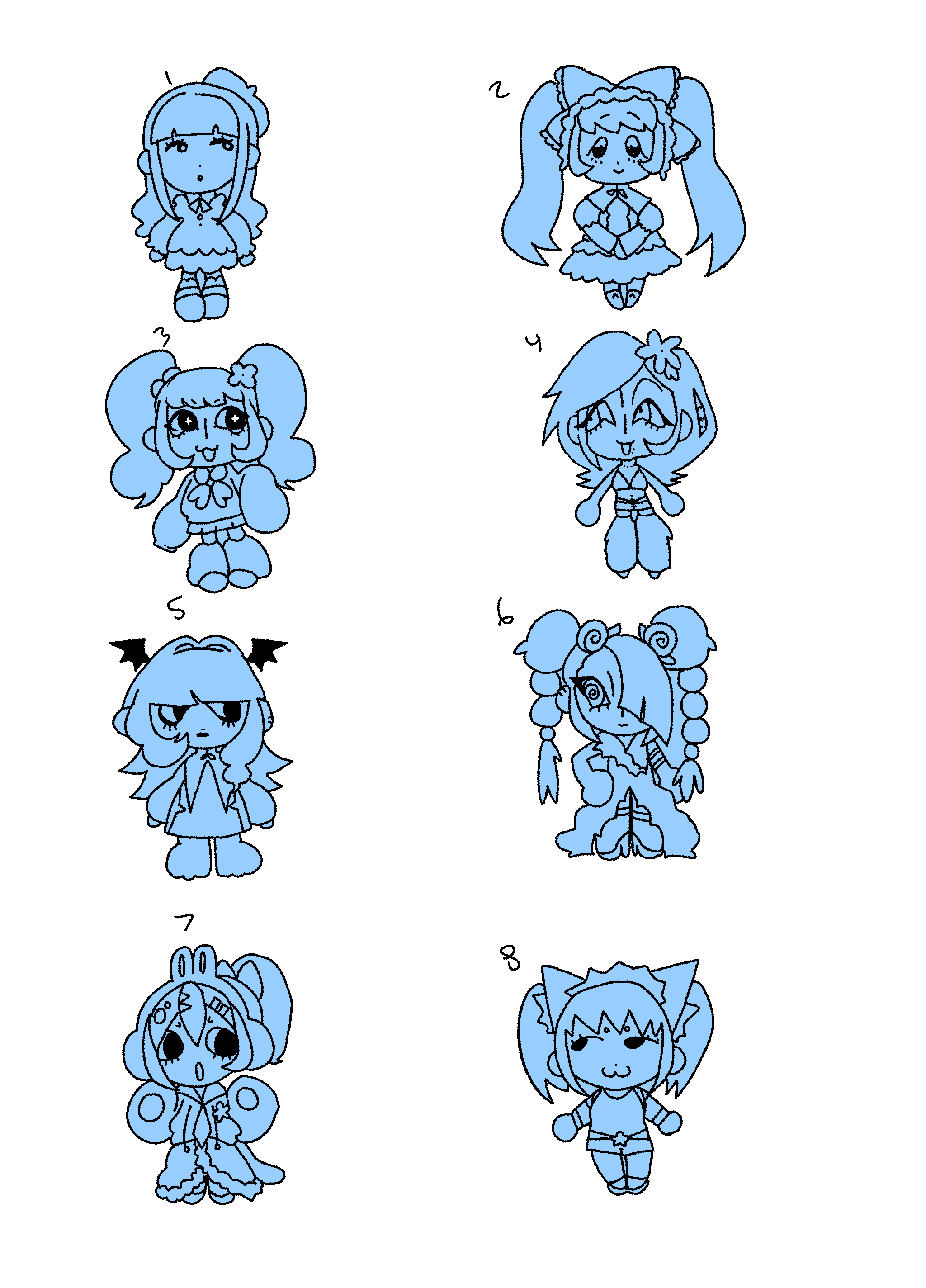 stylization A sketches