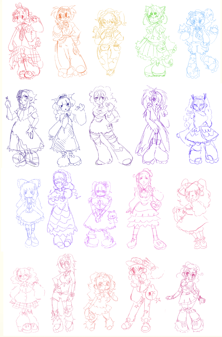 character concept sketches