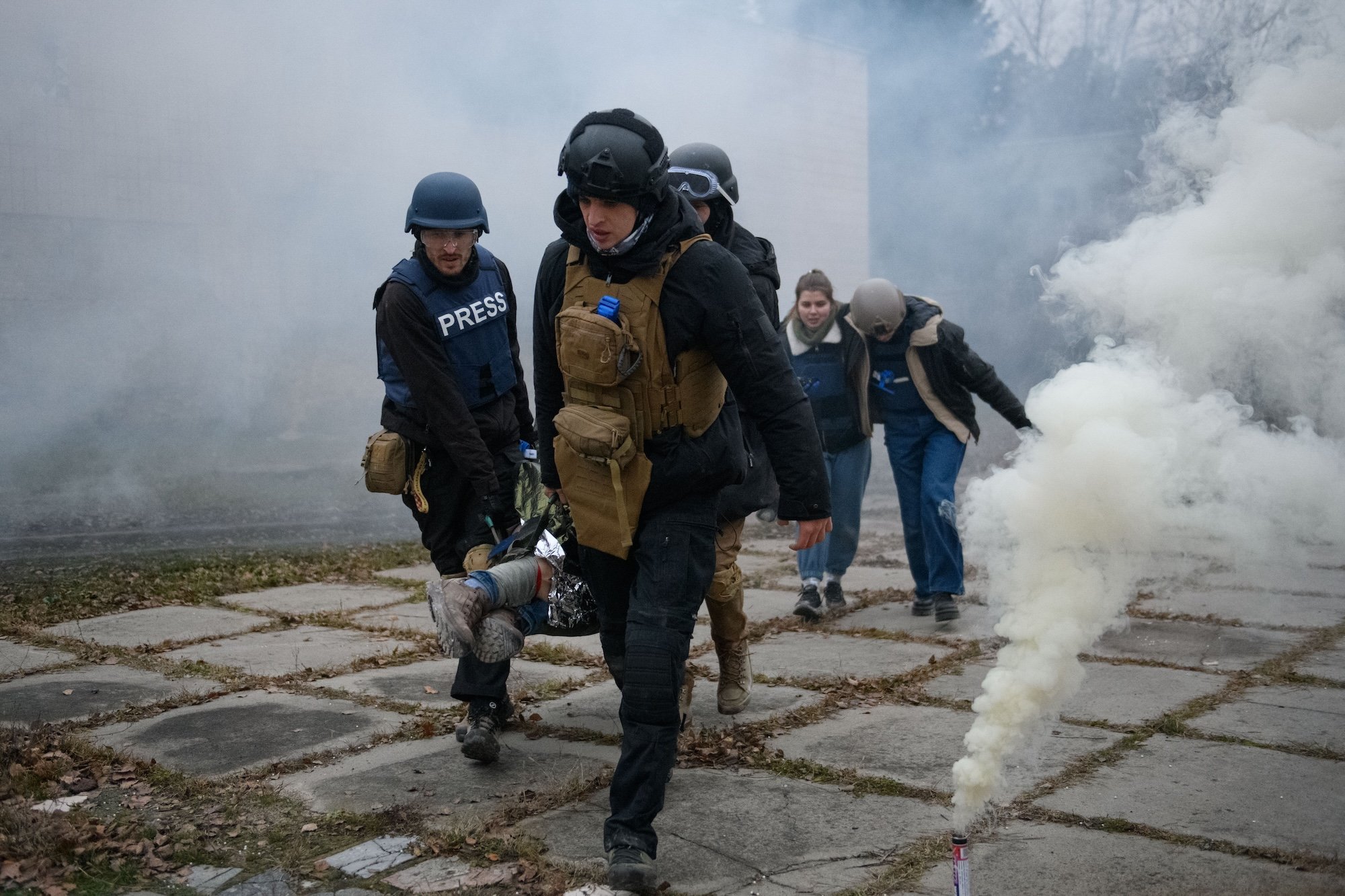 Globe and Mail Foundation, Ukraine’s 2402 Foundation train journalists to handle war