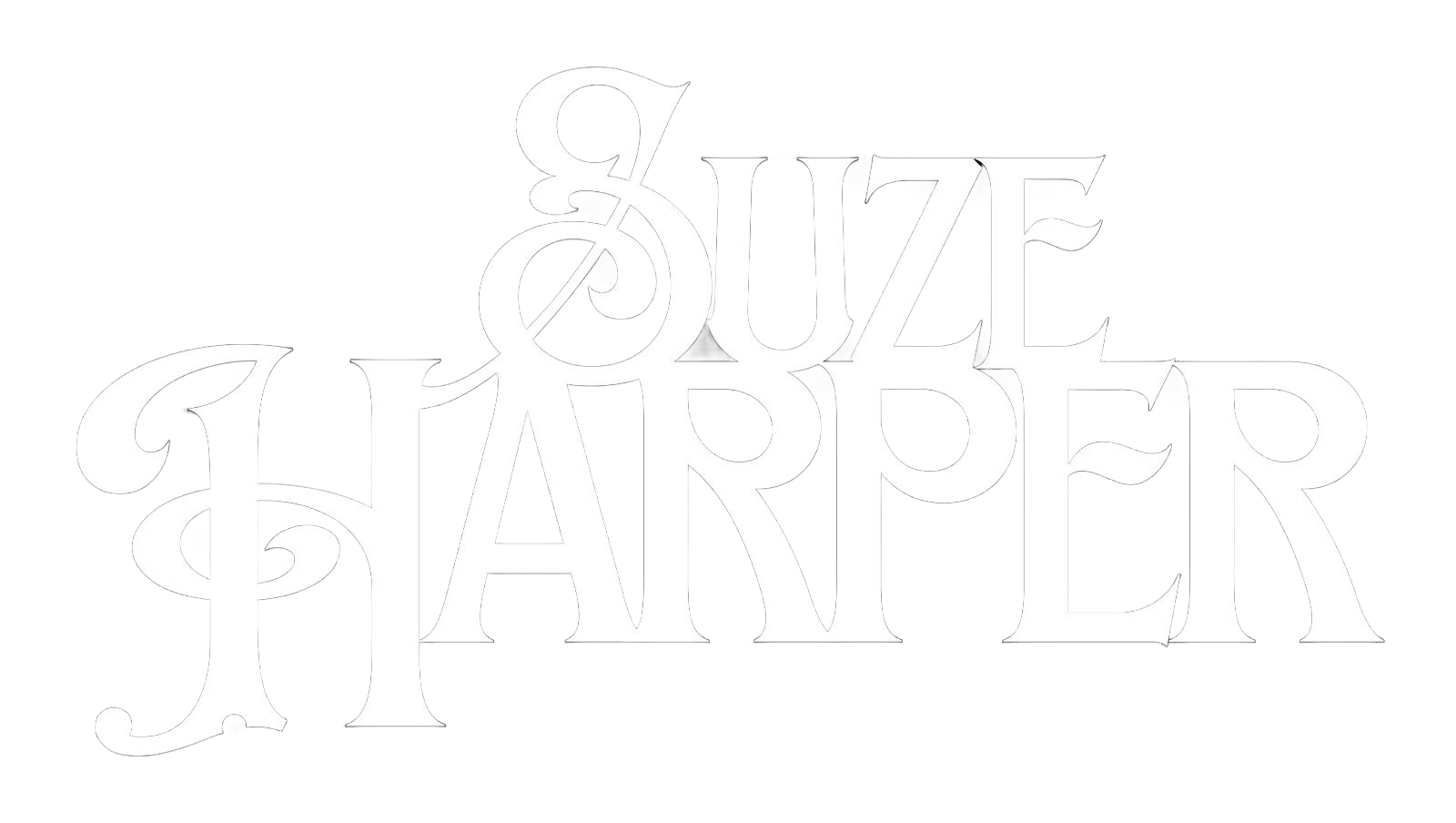 The text 'Size does matter' in stylized white font on a black background.