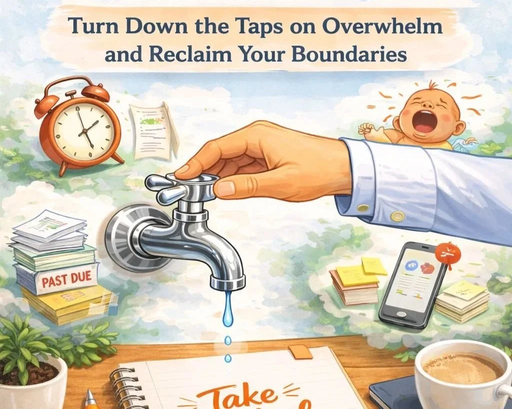 Mastering Your Time: Turn Down the Taps on Overwhelm and Reclaim Your Boundaries