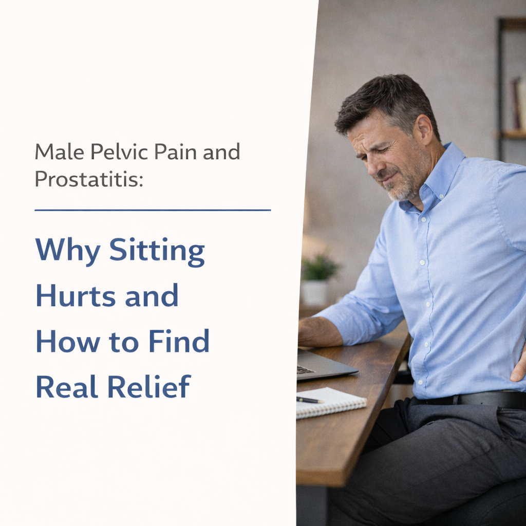 Male Pelvic Pain and Prostatitis: Why Sitting Hurts and How to Find Real Relief