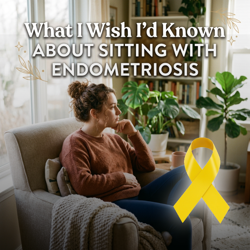 What I Wish I'd Known About Sitting With Endometriosis