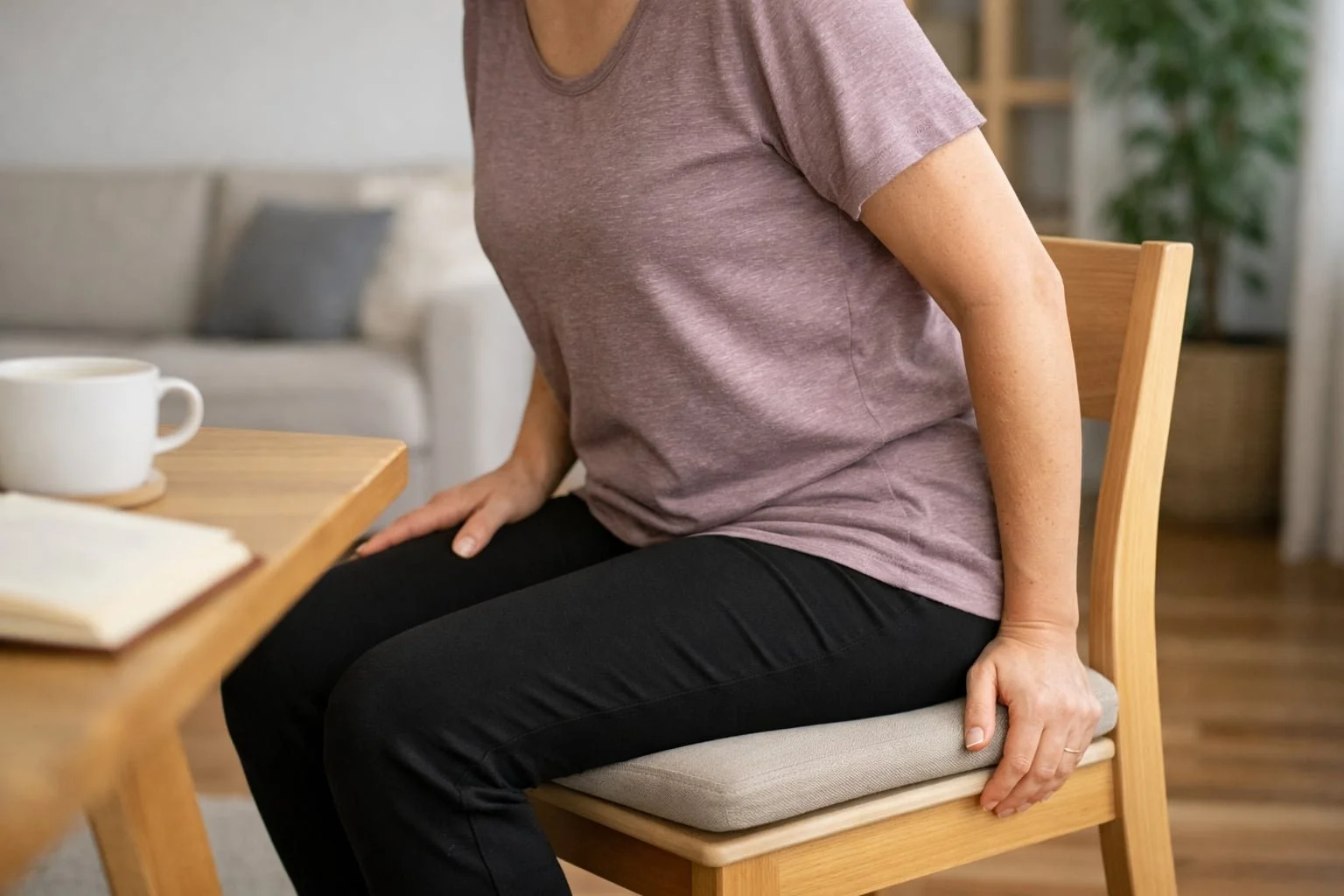 sitting after hemorrhoid surgery