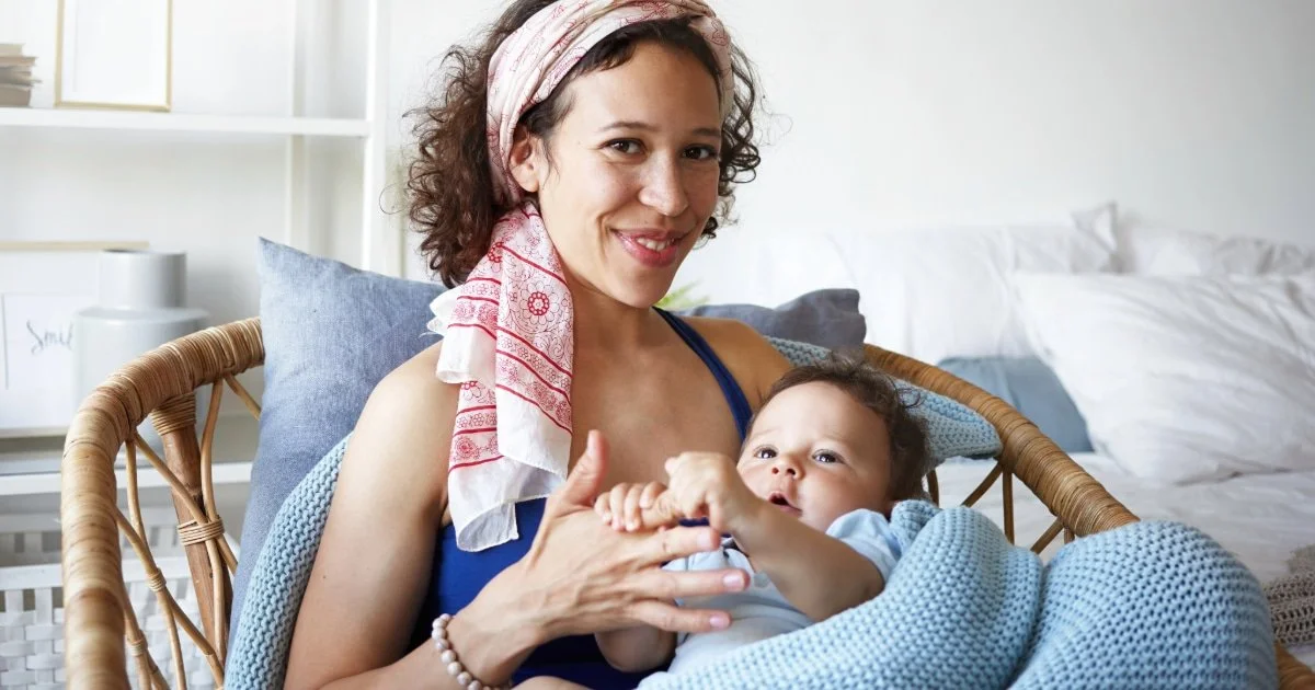 recovering happily from postpartum pain