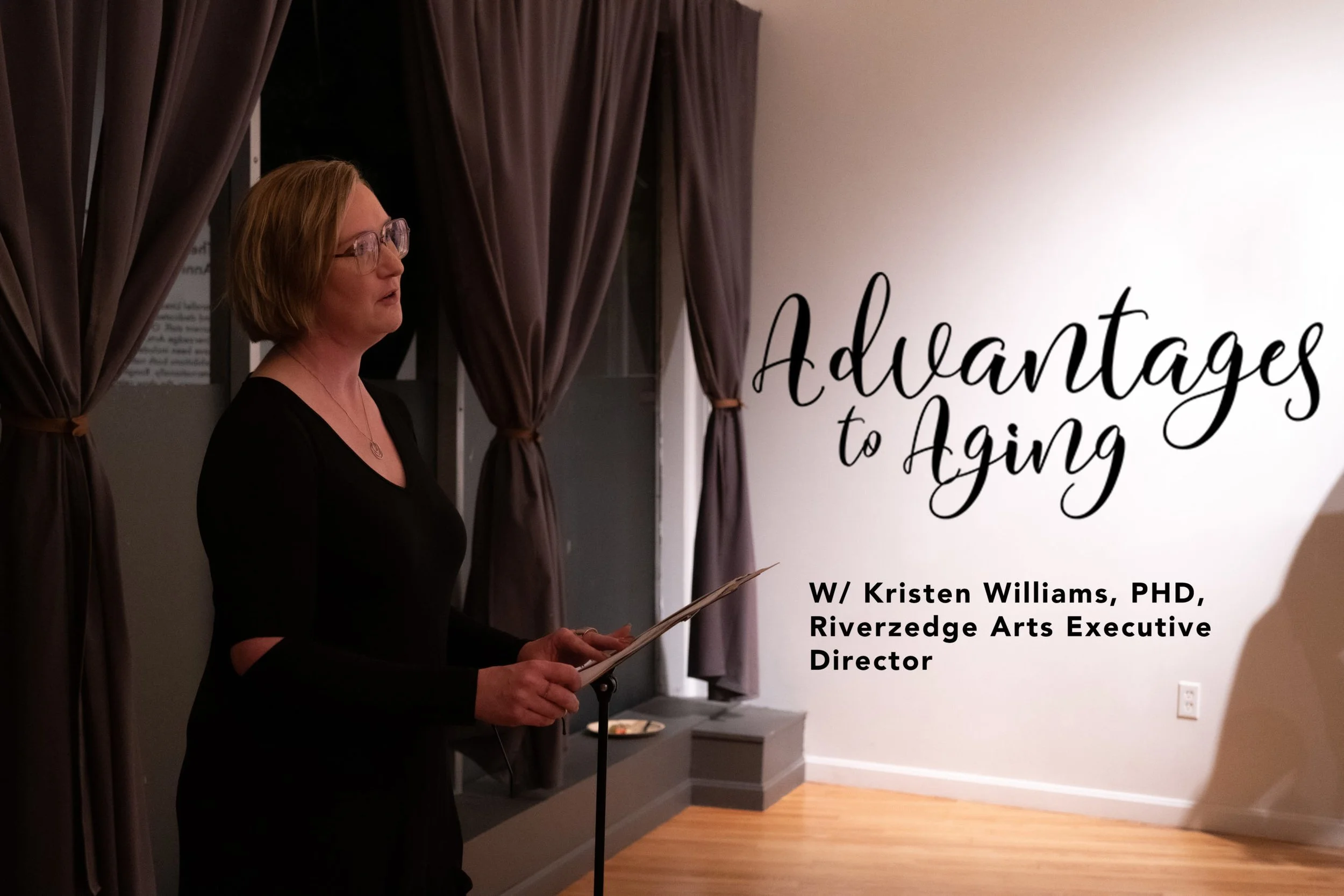 Advantages to Aging Podcast Welcomes Dr. Kristen Williams, PhD, Executive Director