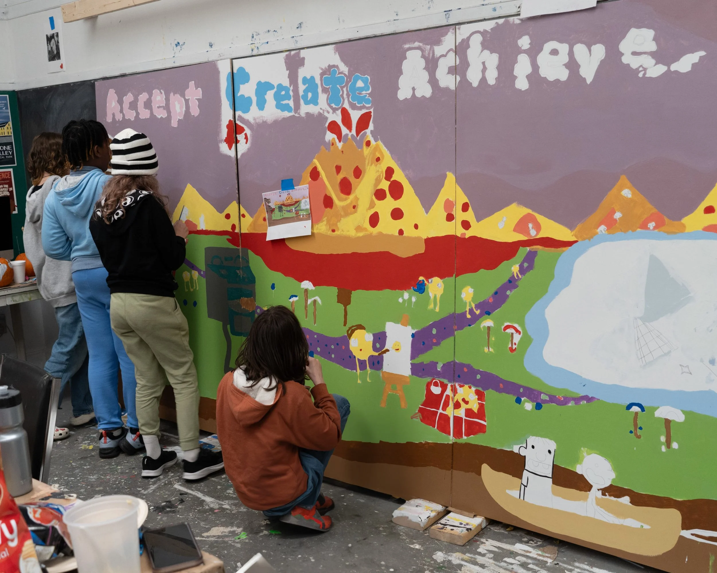 Youth Build Life Skills in the Mentoring in the Arts Program (MAP)