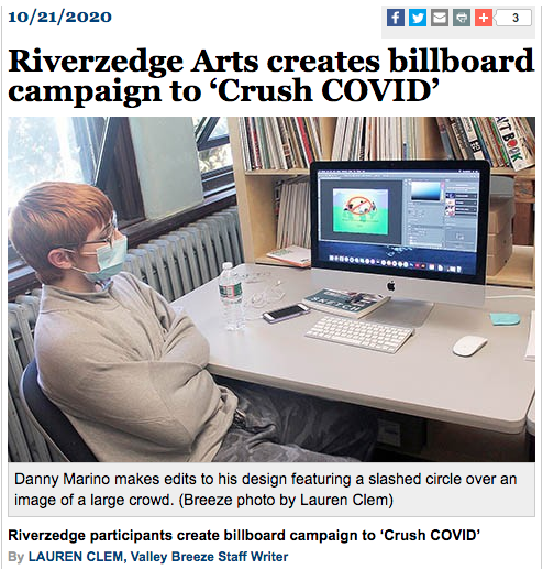 Valley Breeze Article Highlights our campaign to #CRUSHCOVID!