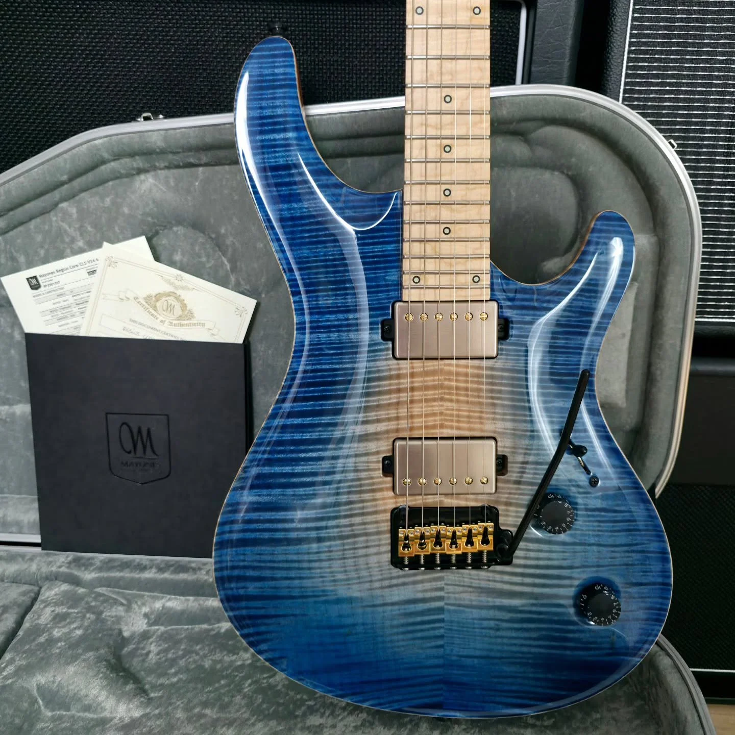 More incredible Mayones in stock! 🤩

#mayonesguitars #hadrienferaud #regius #directtone #guitarporn #boutiqueguitars #bass #wildguitarcollection