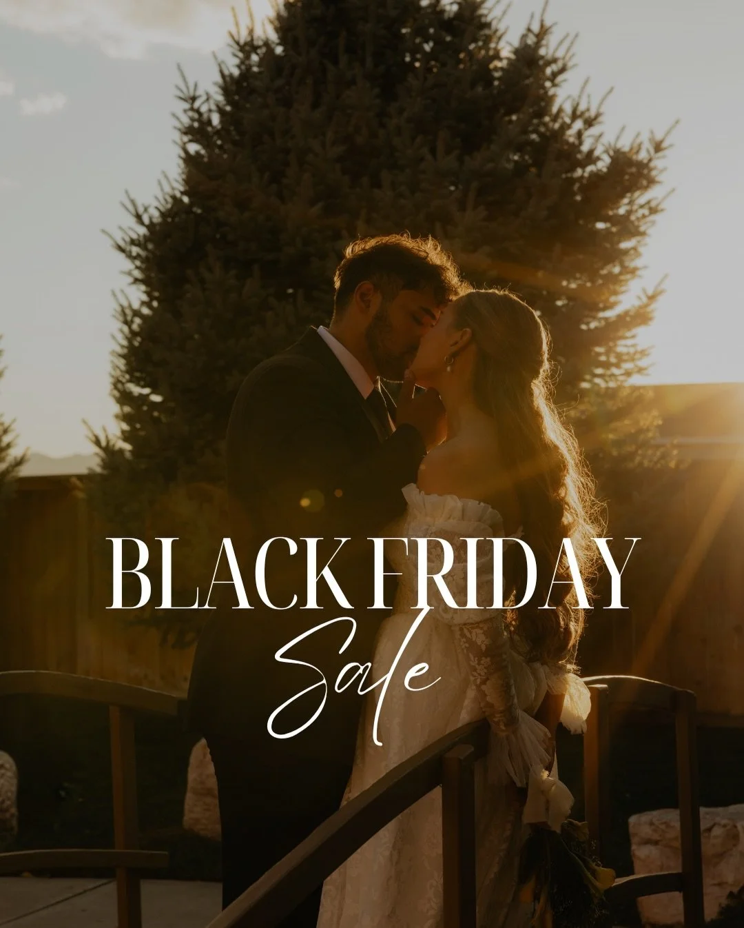 ✨ 𝗕𝗟𝗔𝗖𝗞 𝗙𝗥𝗜𝗗𝗔𝗬 𝗦𝗔𝗟𝗘 ✨

For one week only, we&rsquo;re offering 𝟮𝟬% 𝗢𝗙𝗙 all 𝗣𝗵𝗼𝘁𝗼 + 𝗩𝗶𝗱𝗲𝗼 𝗣𝗮𝗰𝗸𝗮𝗴𝗲𝘀 for weddings happening 𝗝𝗮𝗻𝘂𝗮𝗿𝘆&ndash;𝗔𝗽𝗿𝗶𝗹 𝟮𝟬𝟮𝟲.

We open very few discounted dates each year, so 