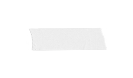 a small strip of Scotch tape