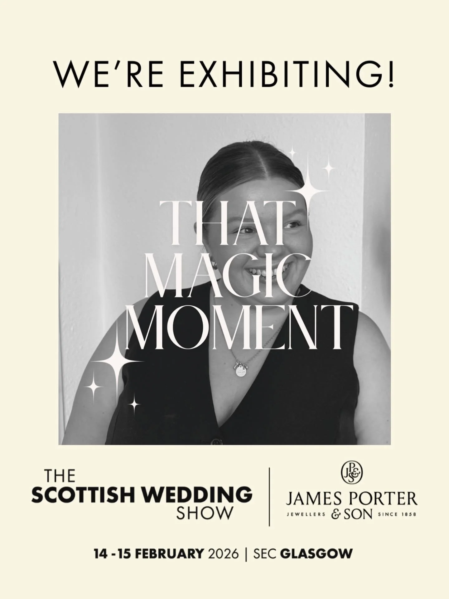 ✨ WE&rsquo;RE EXHIBITING✨

That Magic Moment is heading to the Scottish Wedding Show at the SEC Glasgow this weekend and I&rsquo;m honestly SO excited 💍🧚&zwj;♀️

If you&rsquo;re planning your wedding and want all those beautiful behind-the-scenes m