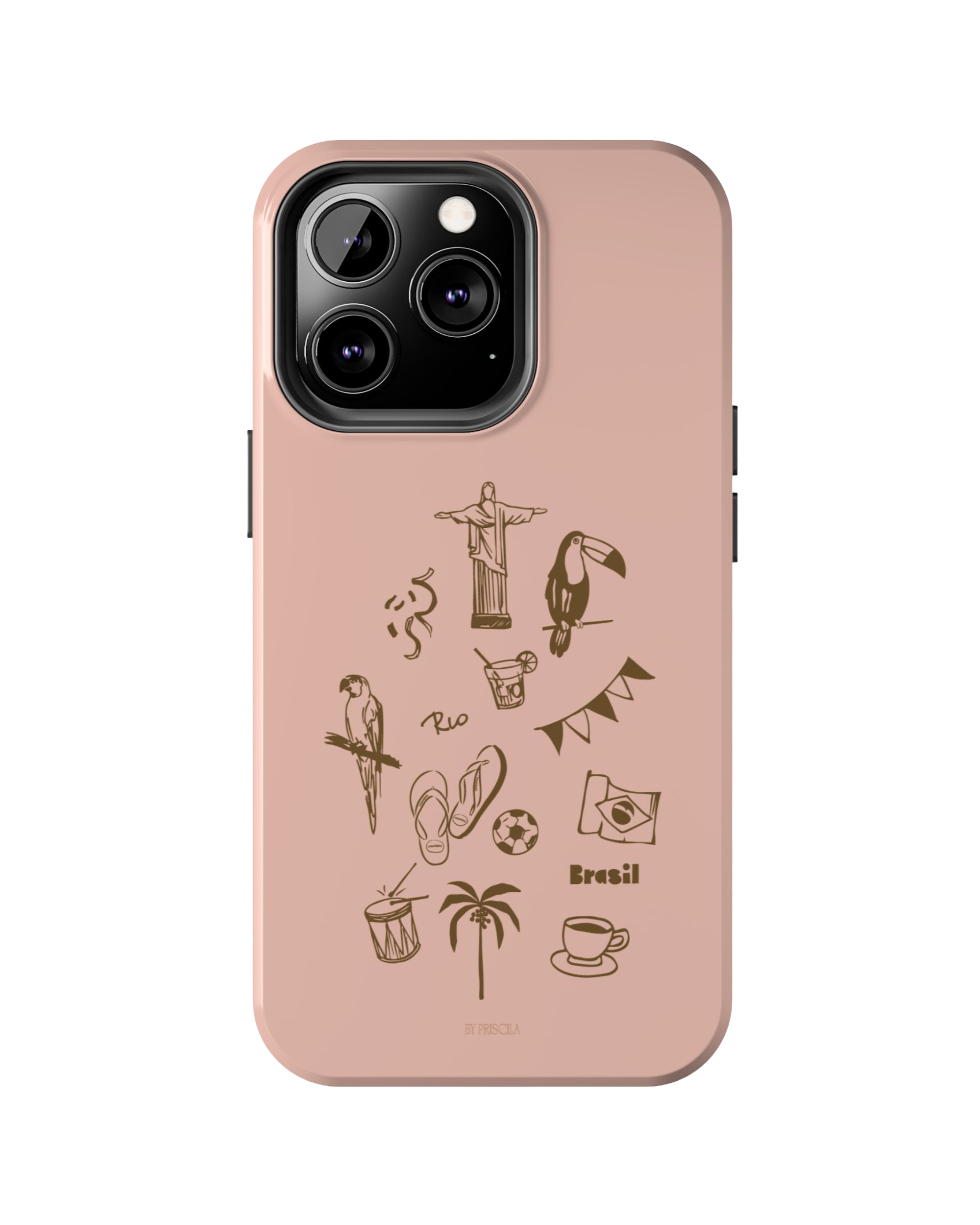 Brazil Doodles Tough Iphone Case