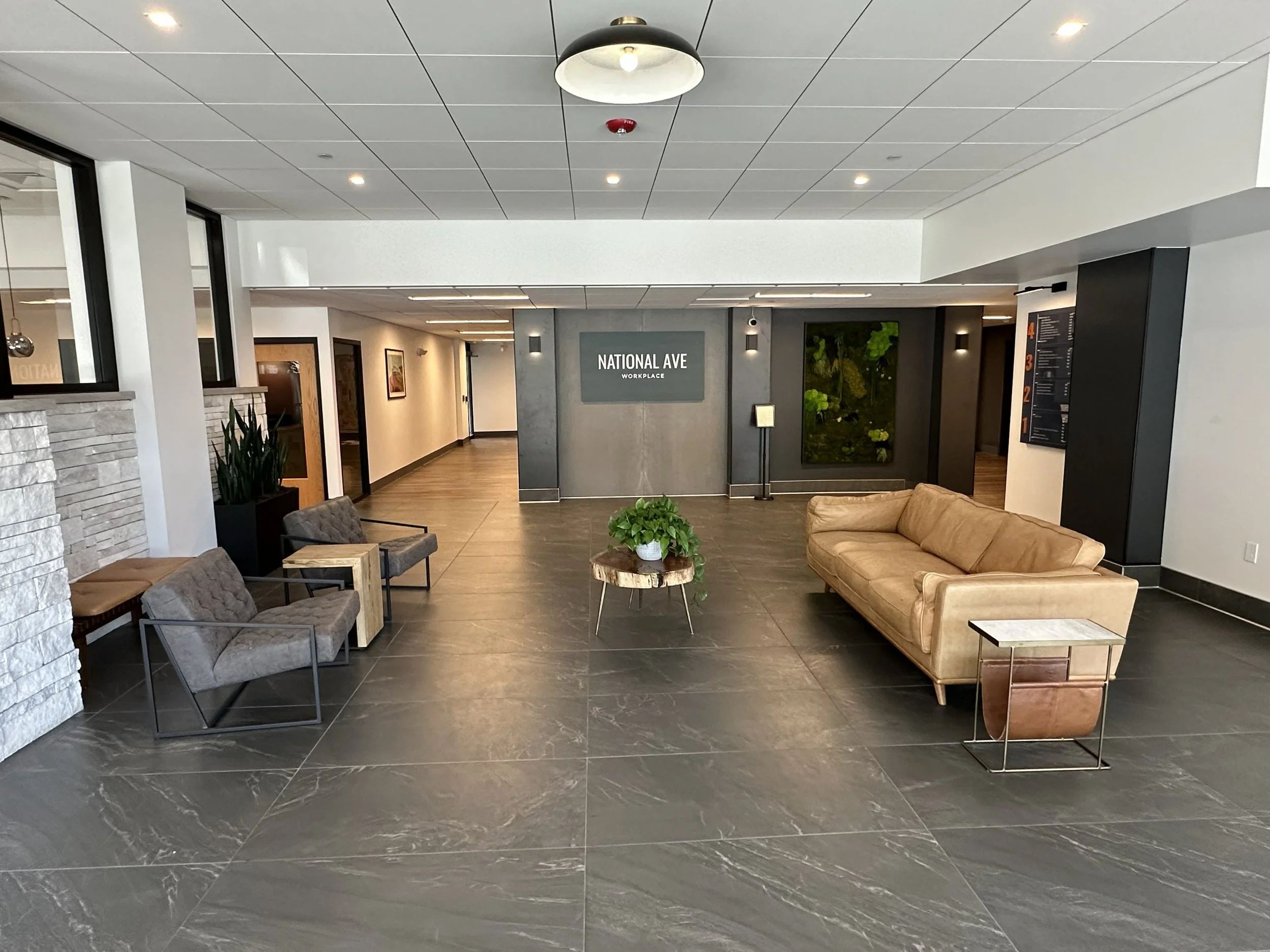 Front lobby
