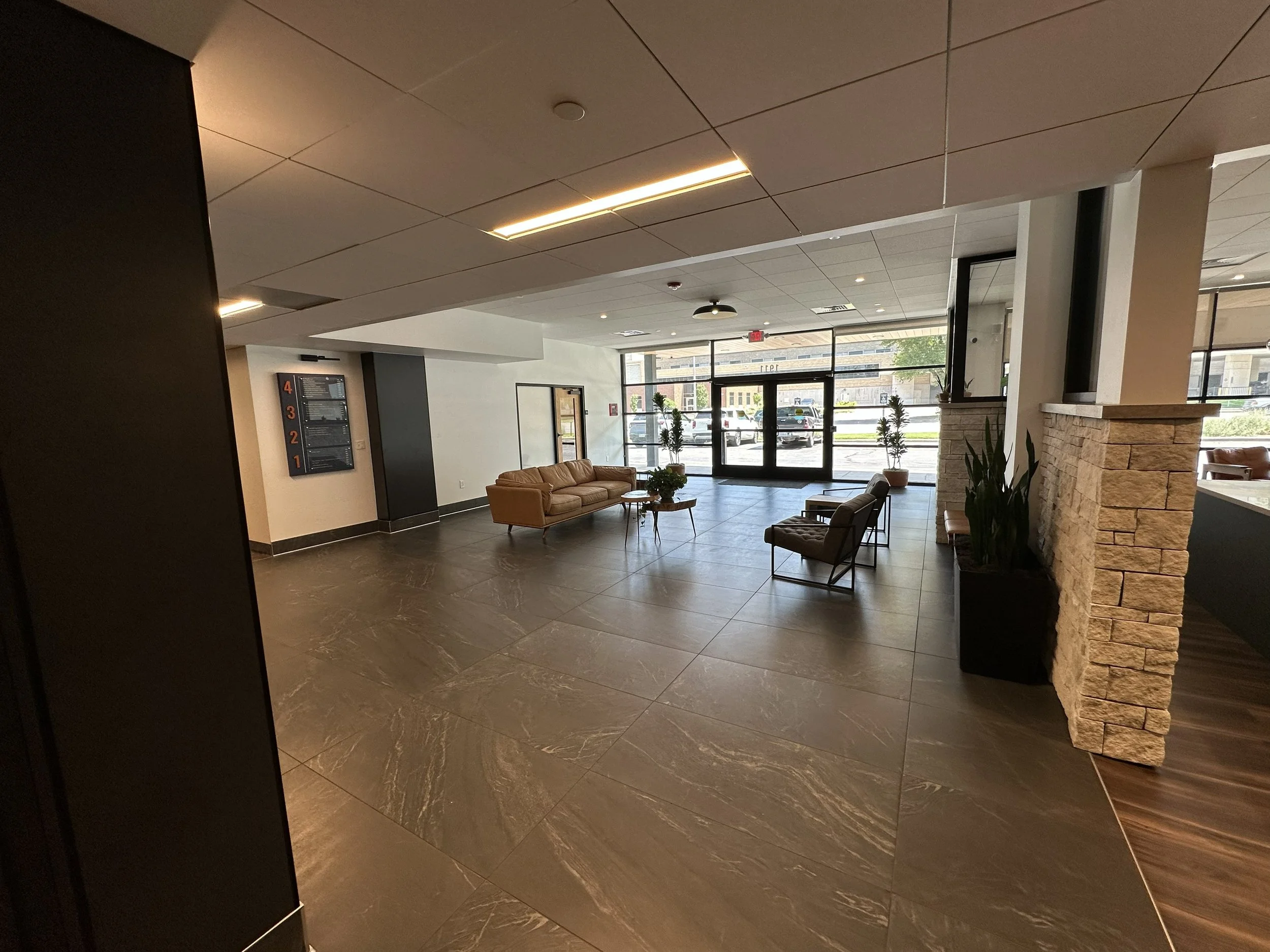 Front lobby