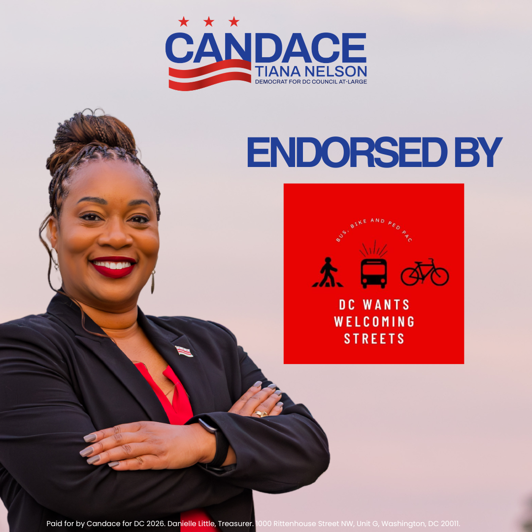 Endorsement: Bike, Walk &amp; Bus PAC Endorsed Our Campaign