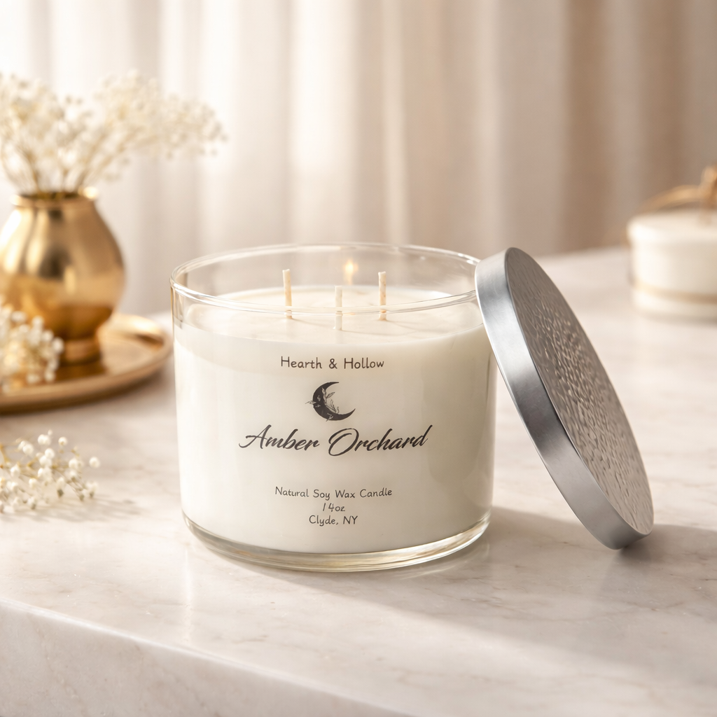 Amber Orchard Candle
