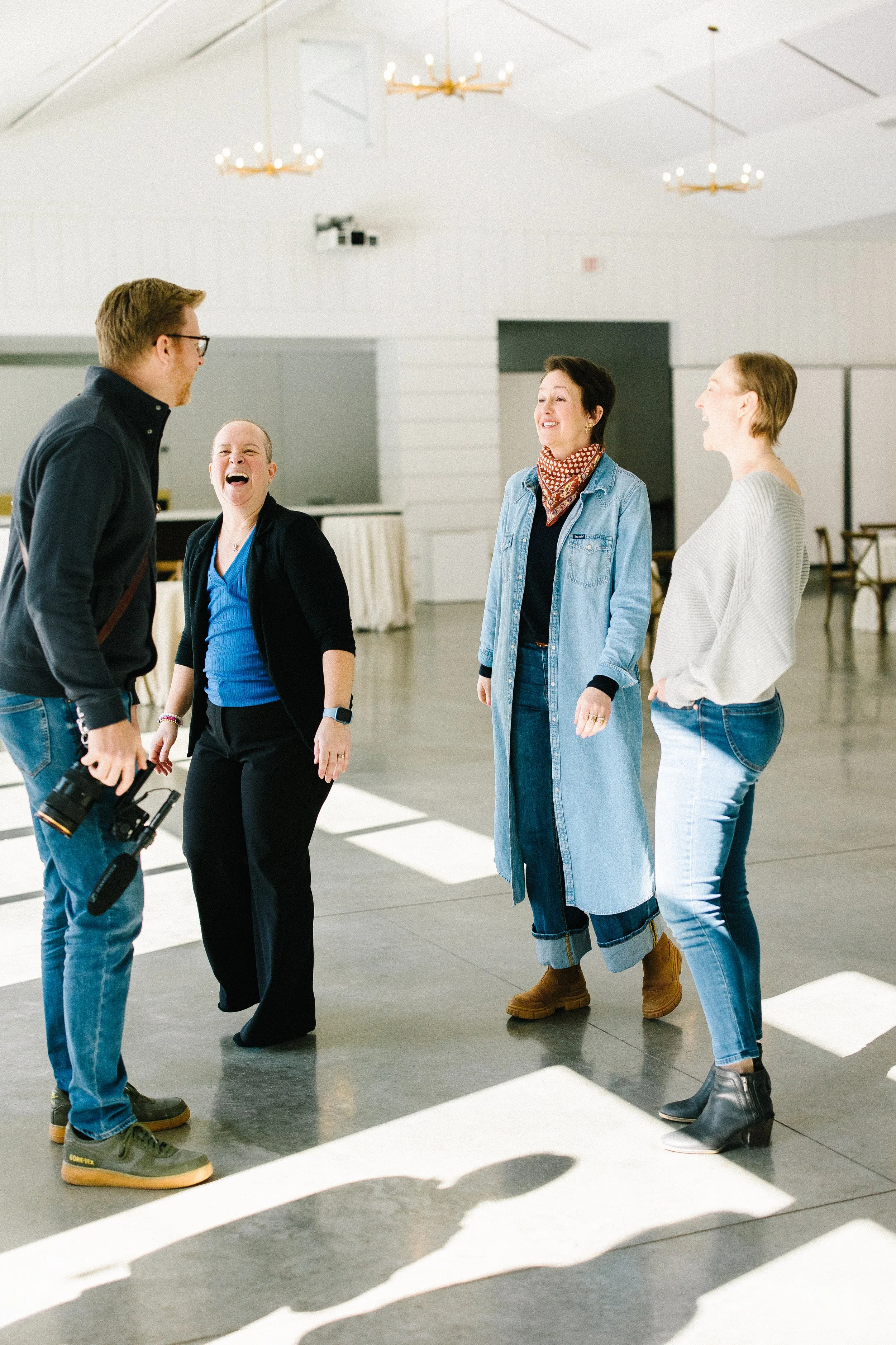 Thank you Leah Beno of Fox 9 for talking about our upcoming EMERGE fashion show!