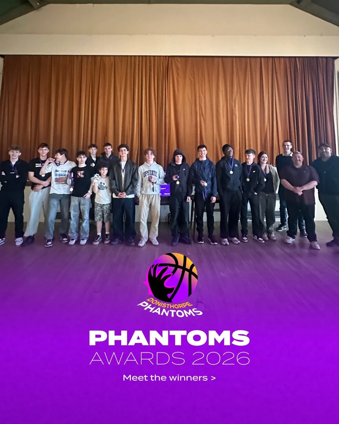 Phantoms Awards 2026 🏆

Earlier this week we capped off another great season with our Annual Phantoms Awards Night!

Congratulations to all of the winners and everyone who has represented or supported the Phantoms in the last year 💟

#PhantomsBaske