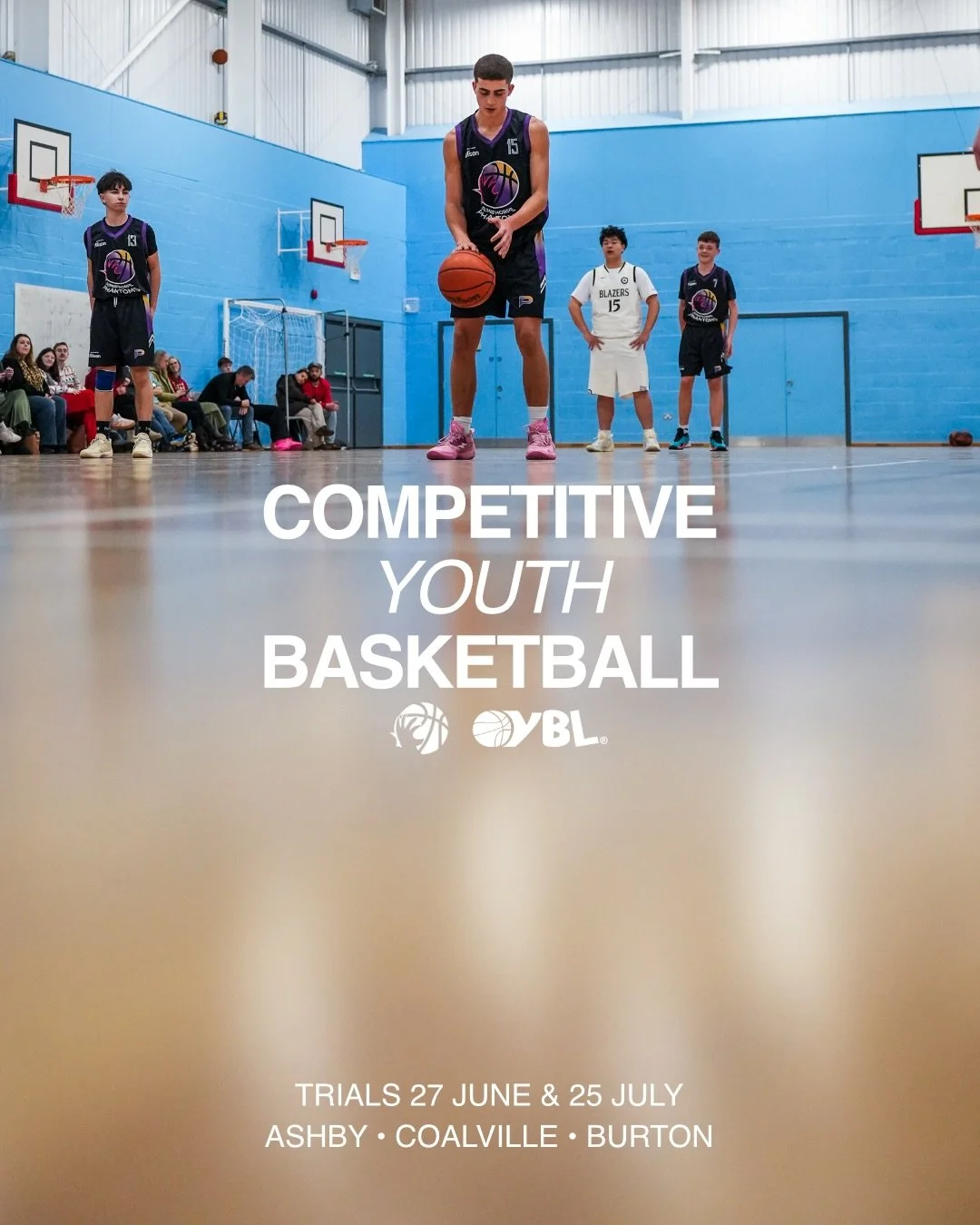 Get involved in competitive youth basketball this year with the Phantoms!

Join us for our U17 team trials as we prepare to take on the @ybl_basketball in 2026

📅 12-2pm Saturday 27 June and 25 July
📍 Ivanhoe School, Ashby
🏫 Boys &amp; girls in sc